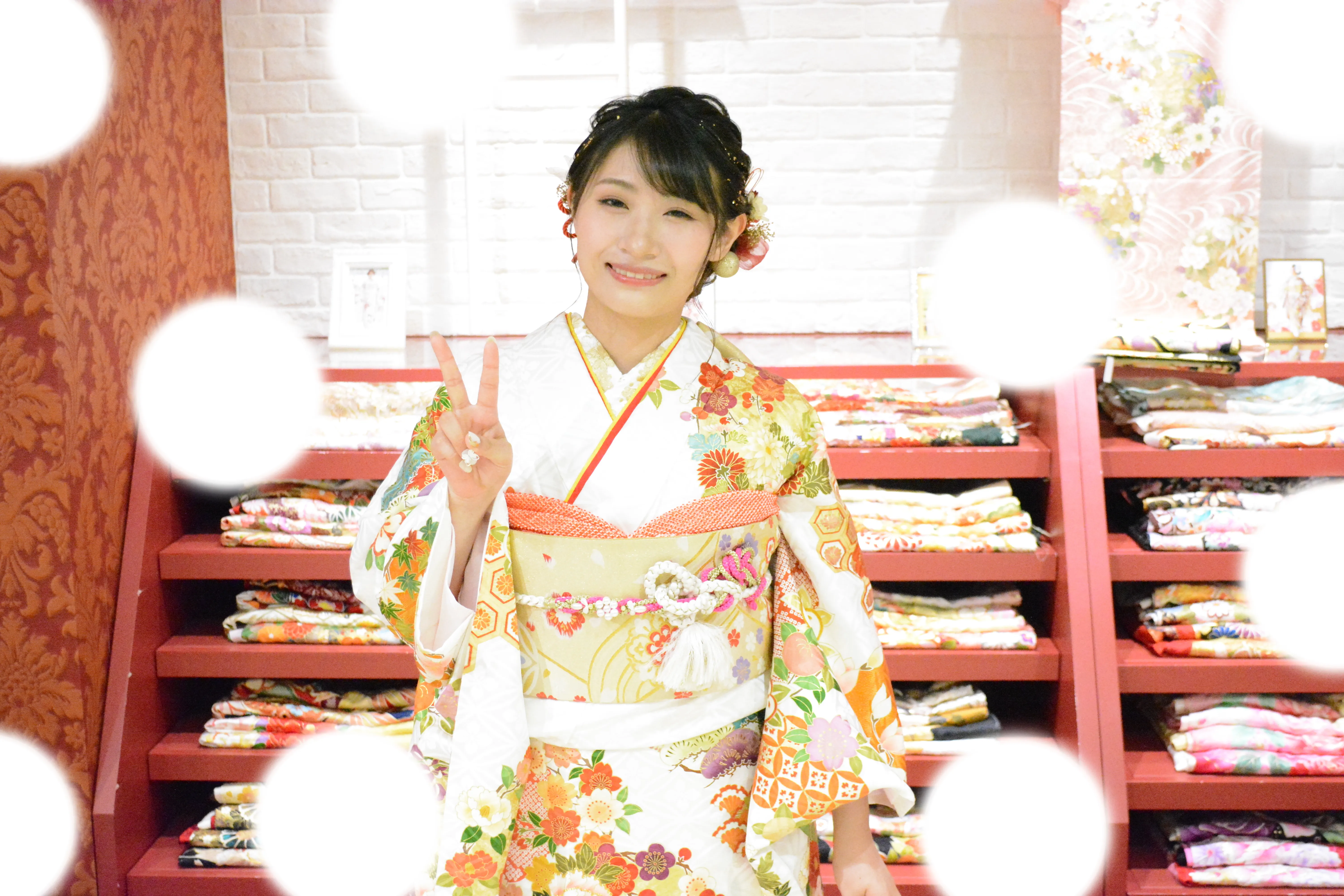 振袖　成人式　TAKAZEN