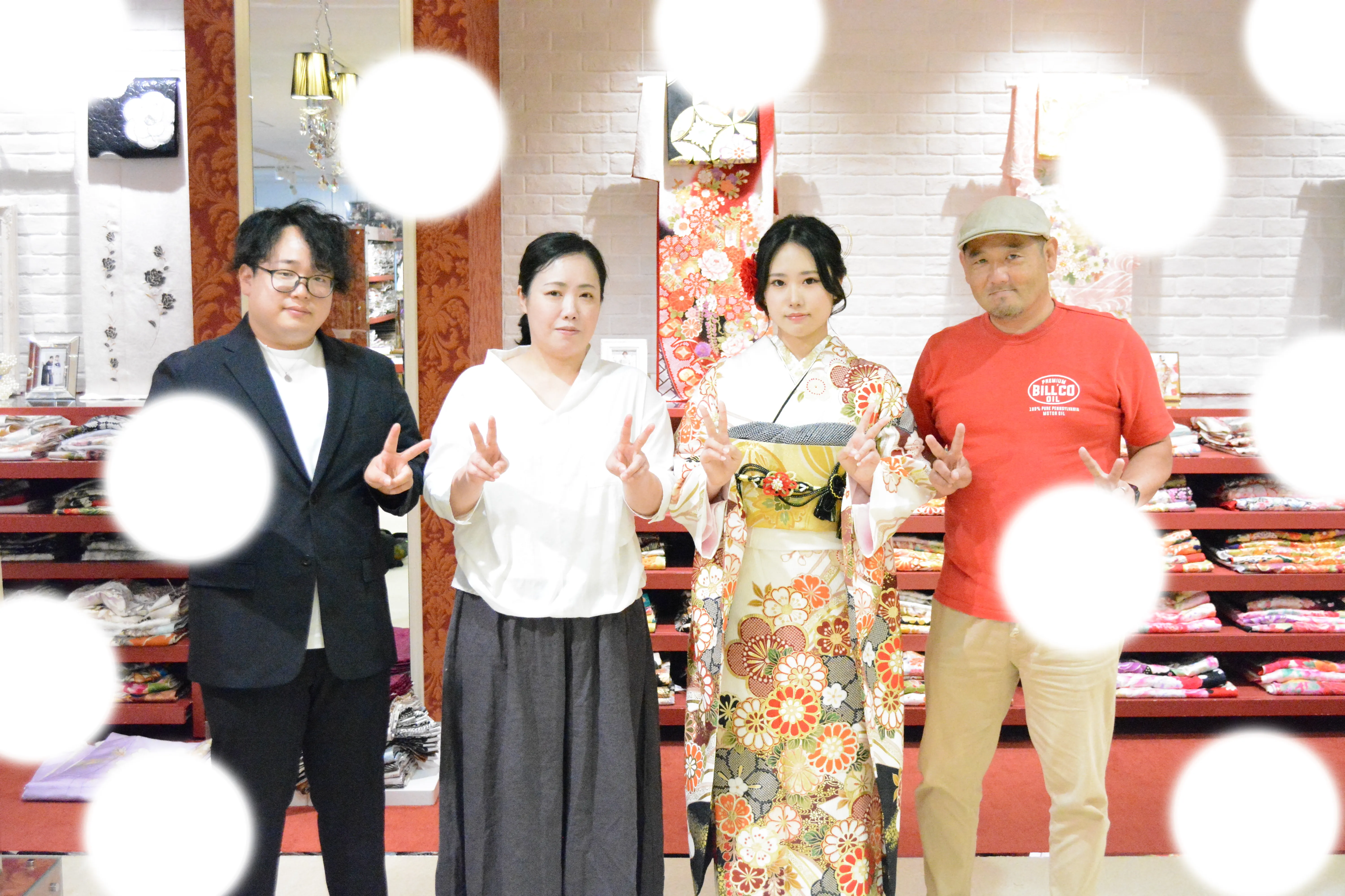 振袖　成人式　TAKAZEN