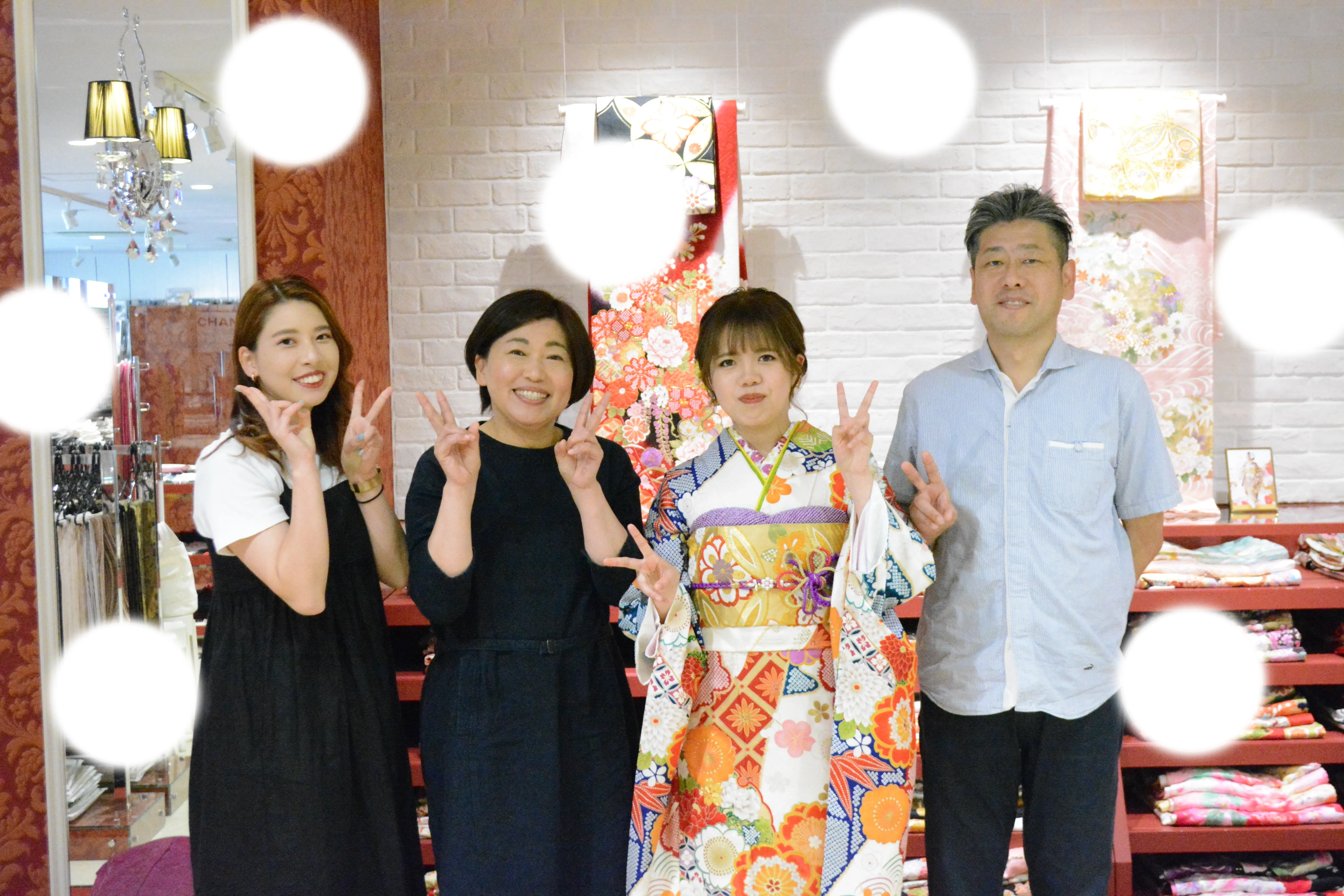 振袖　レンタル　正統派古典　古典　王道　白