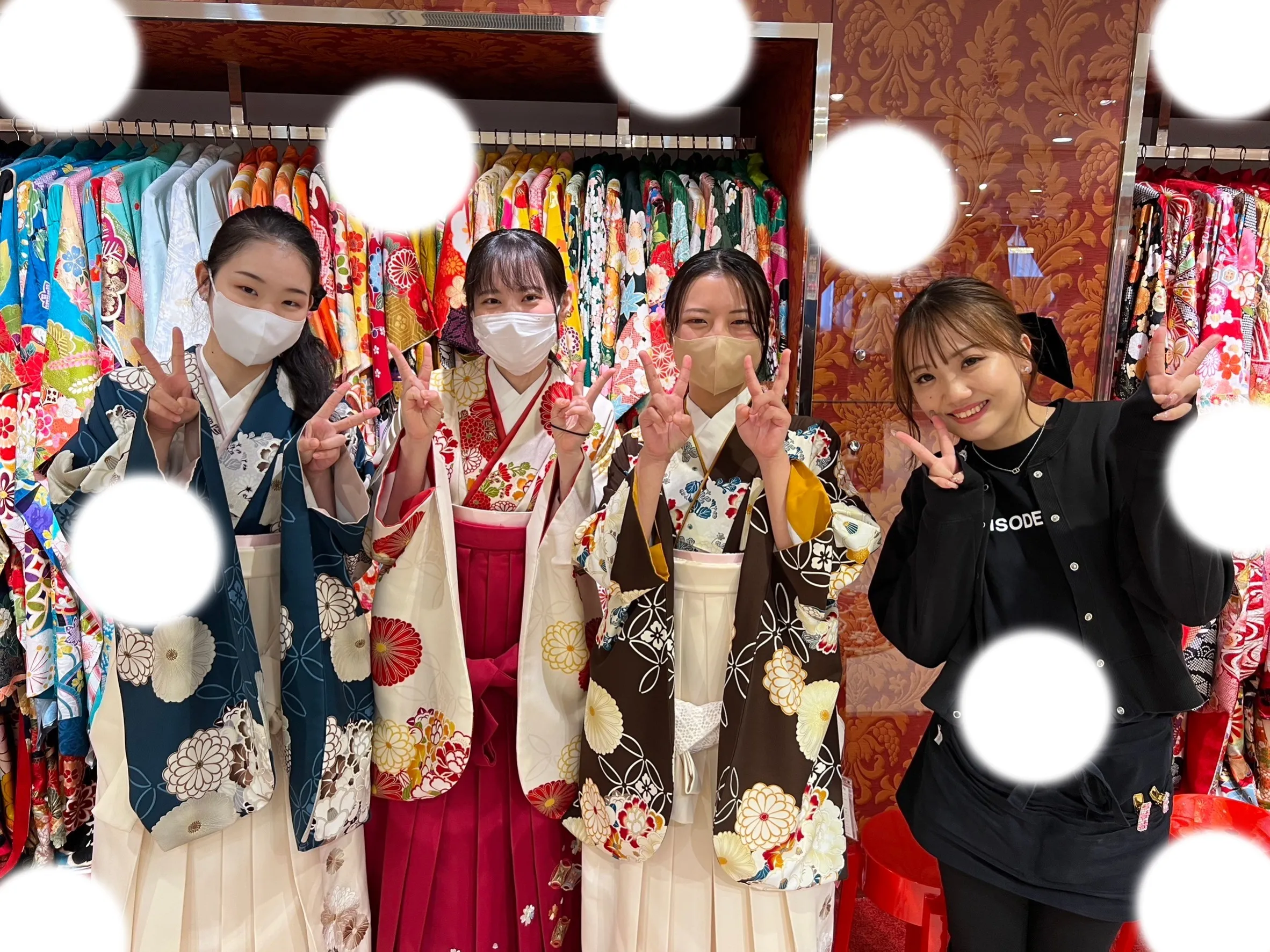 卒業式　袴レンタル　古典