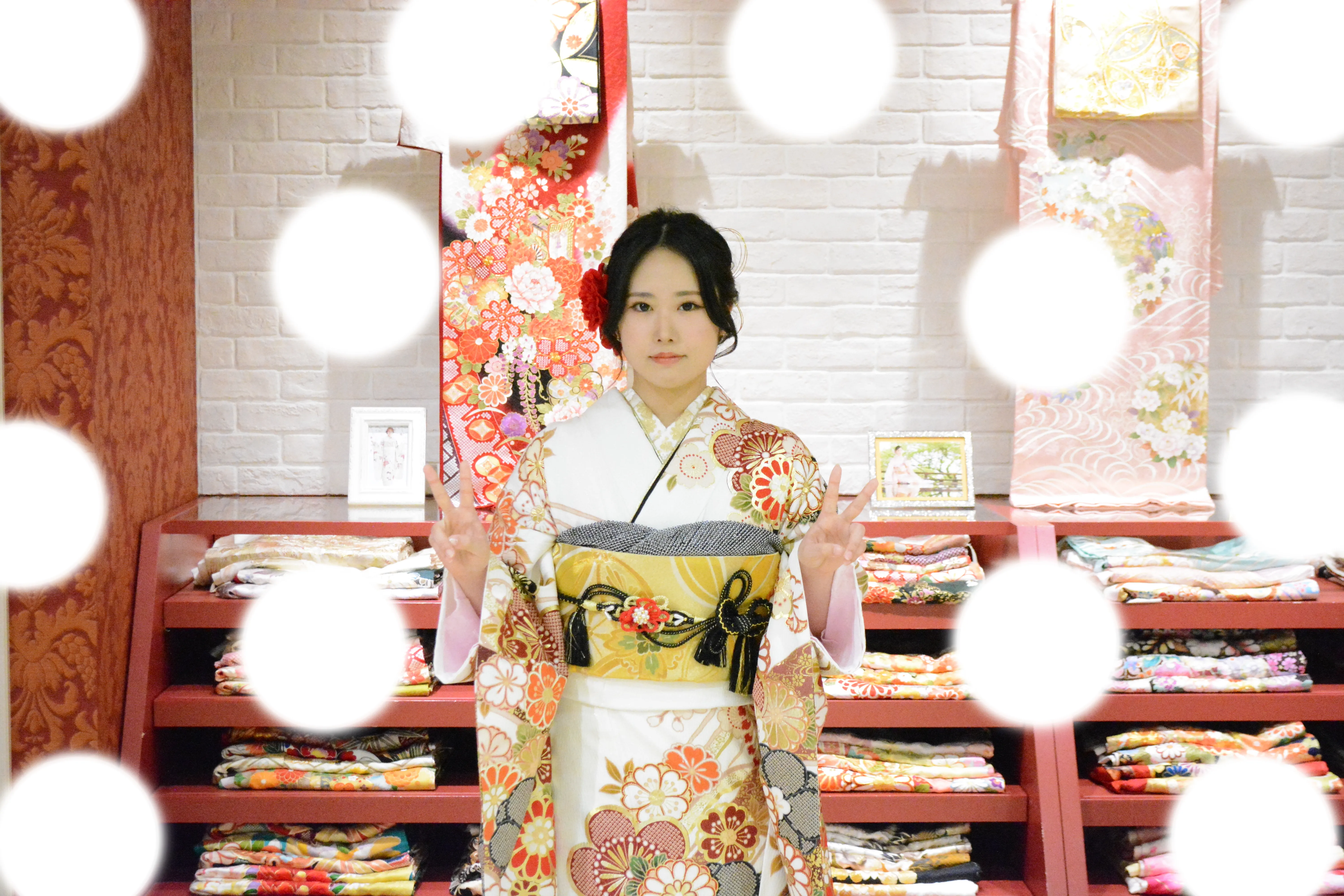 振袖　成人式　TAKAZEN