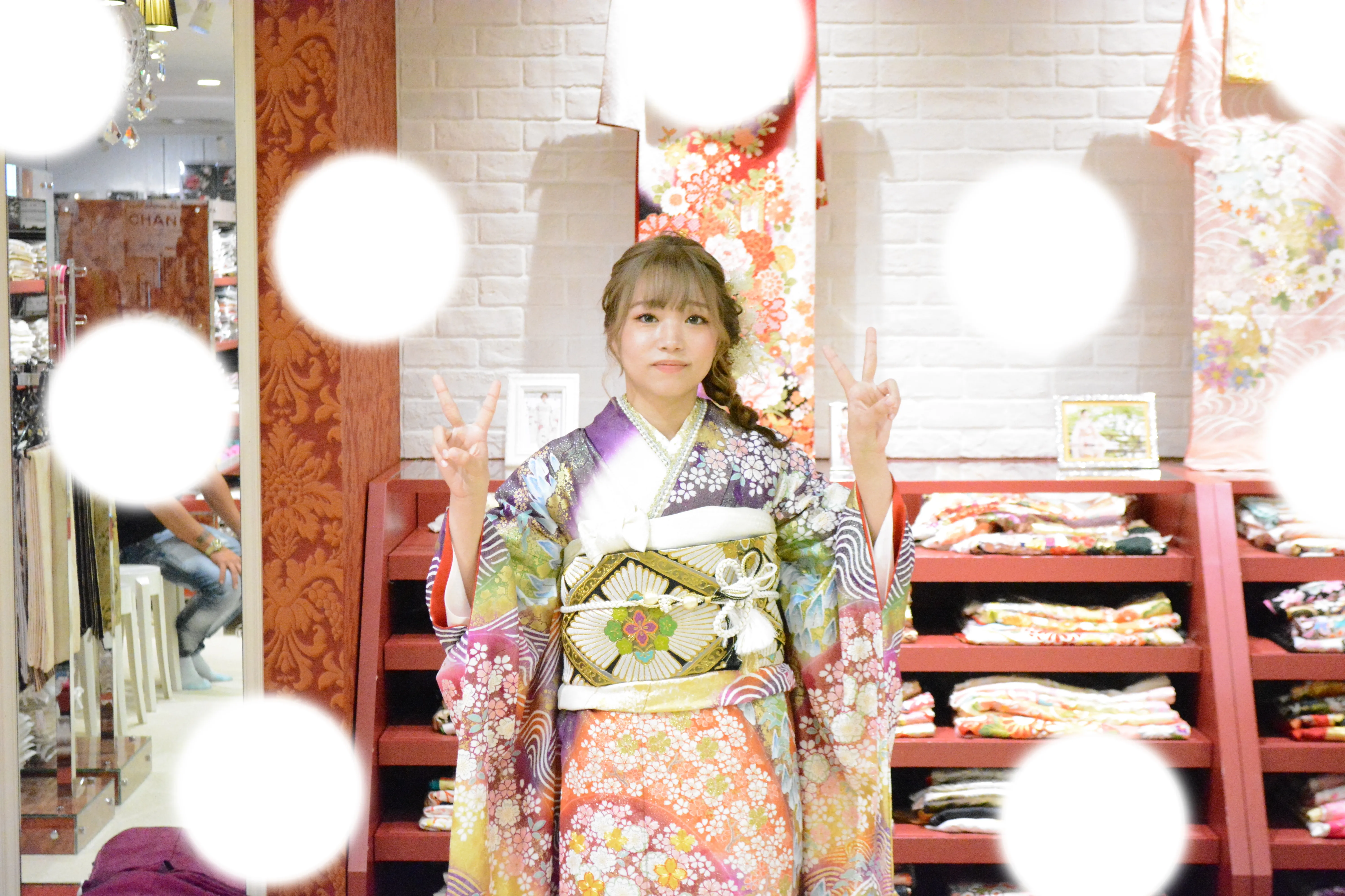 振袖　成人式　TAKAZEN