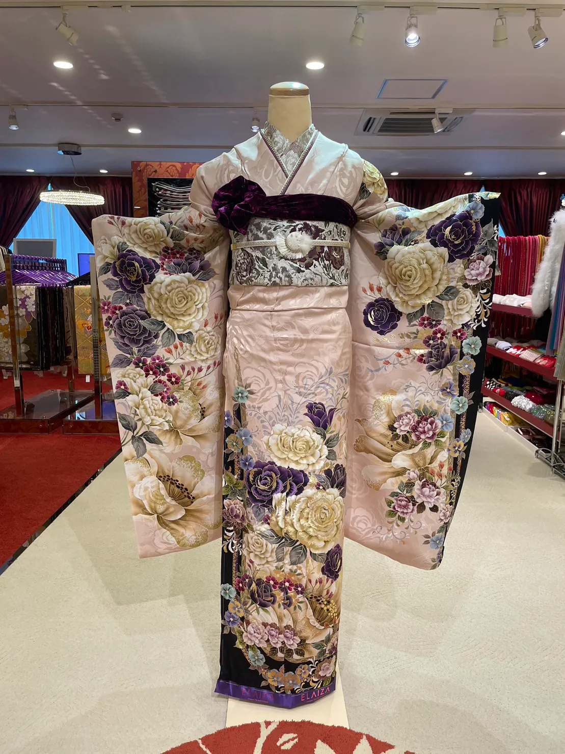 振袖　成人式　TAKAZEN