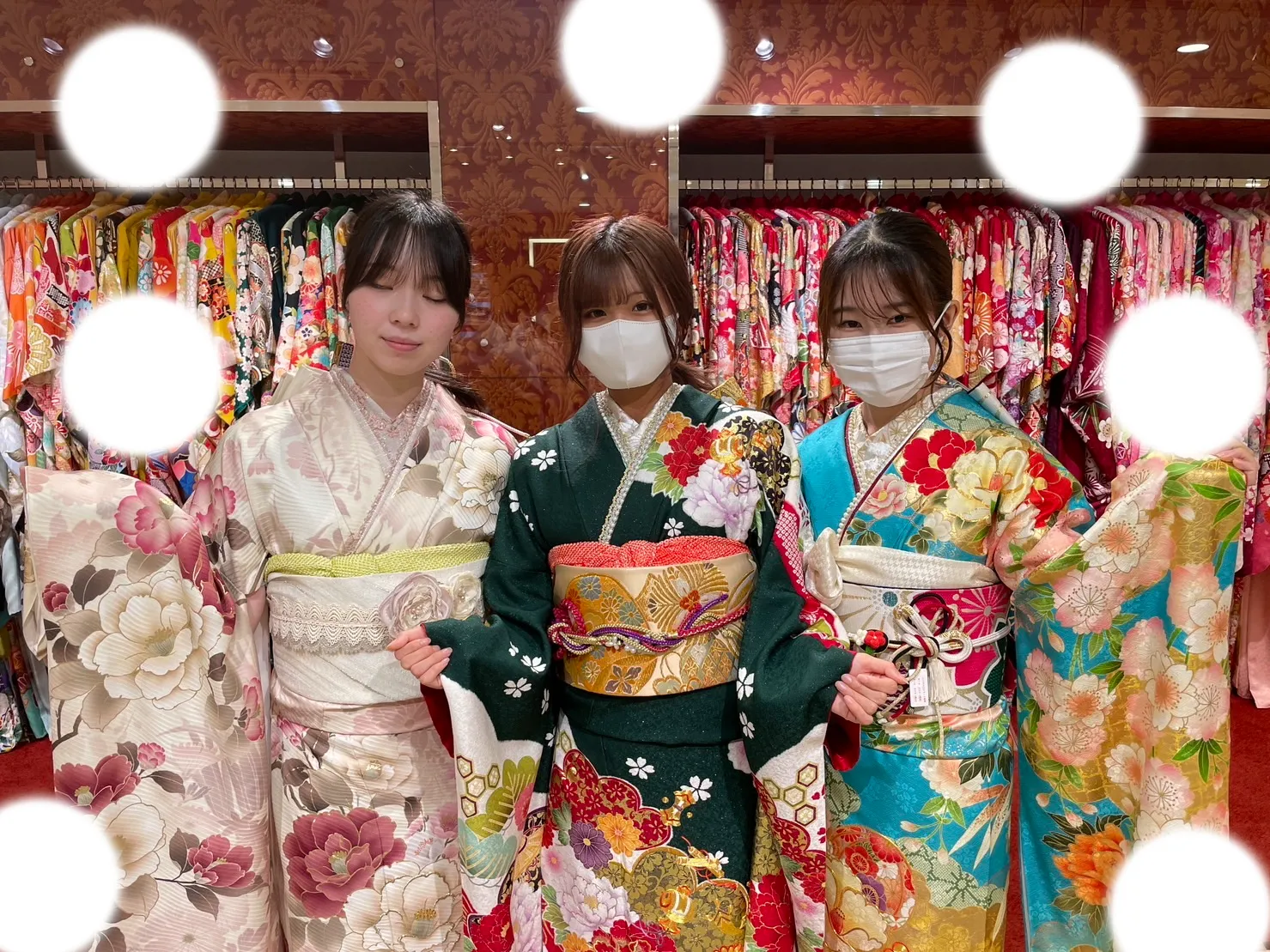 【TAKAZEN大阪梅田本店】♡11日とっても華やか色鮮やかなお振袖姫ちゃん♡