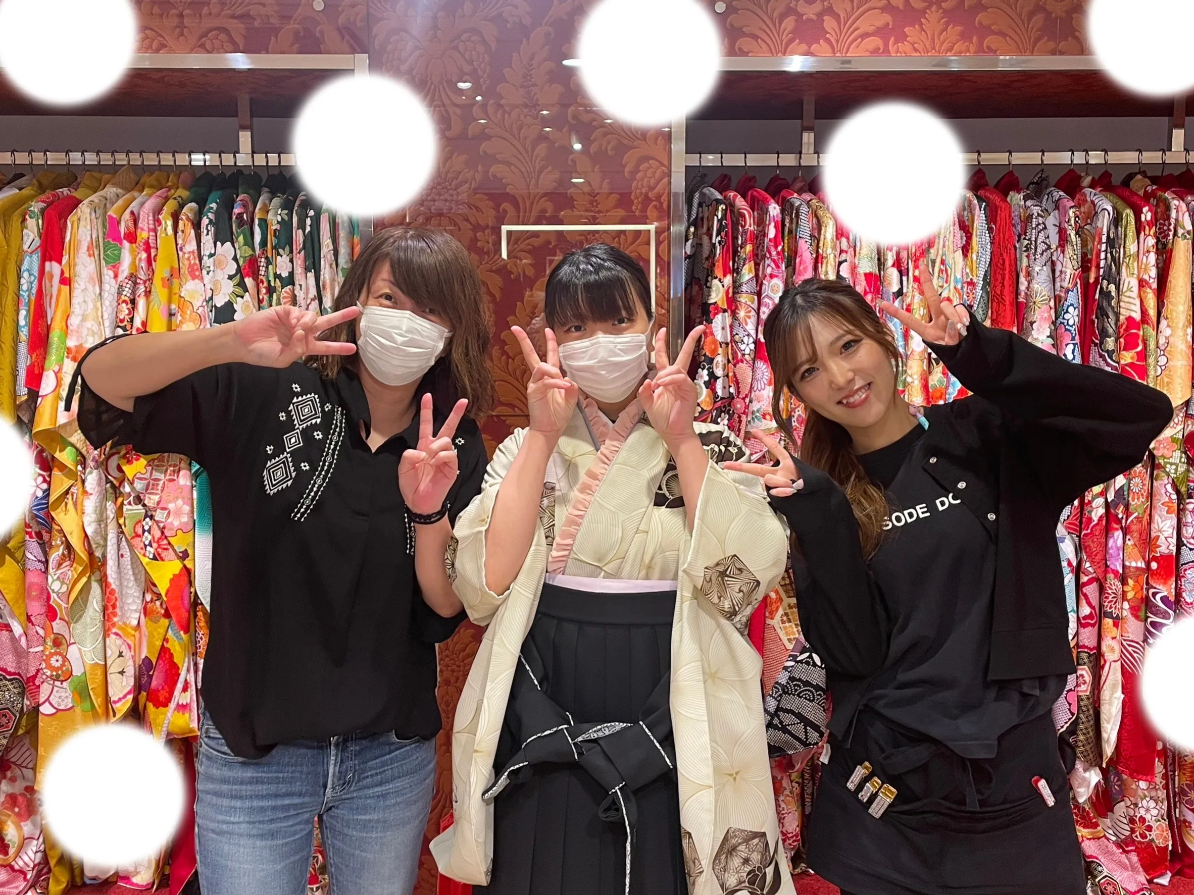 【TAKAZEN大阪梅田本店】♡24日　新作くすみ卒業式袴姫ちゃん♡