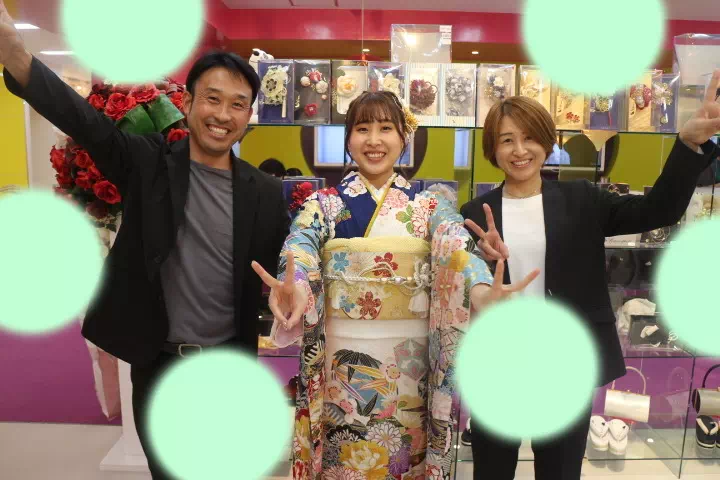 TAKAZEN神戸店　前撮り撮影会　イマドキ　カワイイ　コディネート　振袖　レンタル　袴　