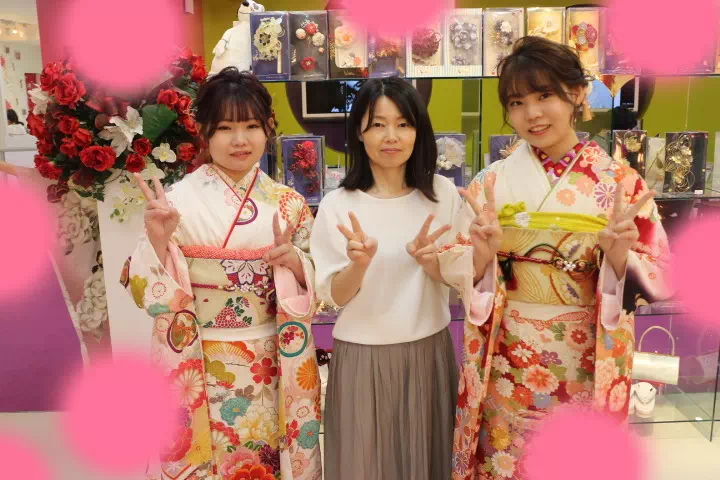 前撮り撮影会　振袖　レンタル　三宮　神戸　西宮　明石　かわいい　イマドキ　オシャレ　ペット可