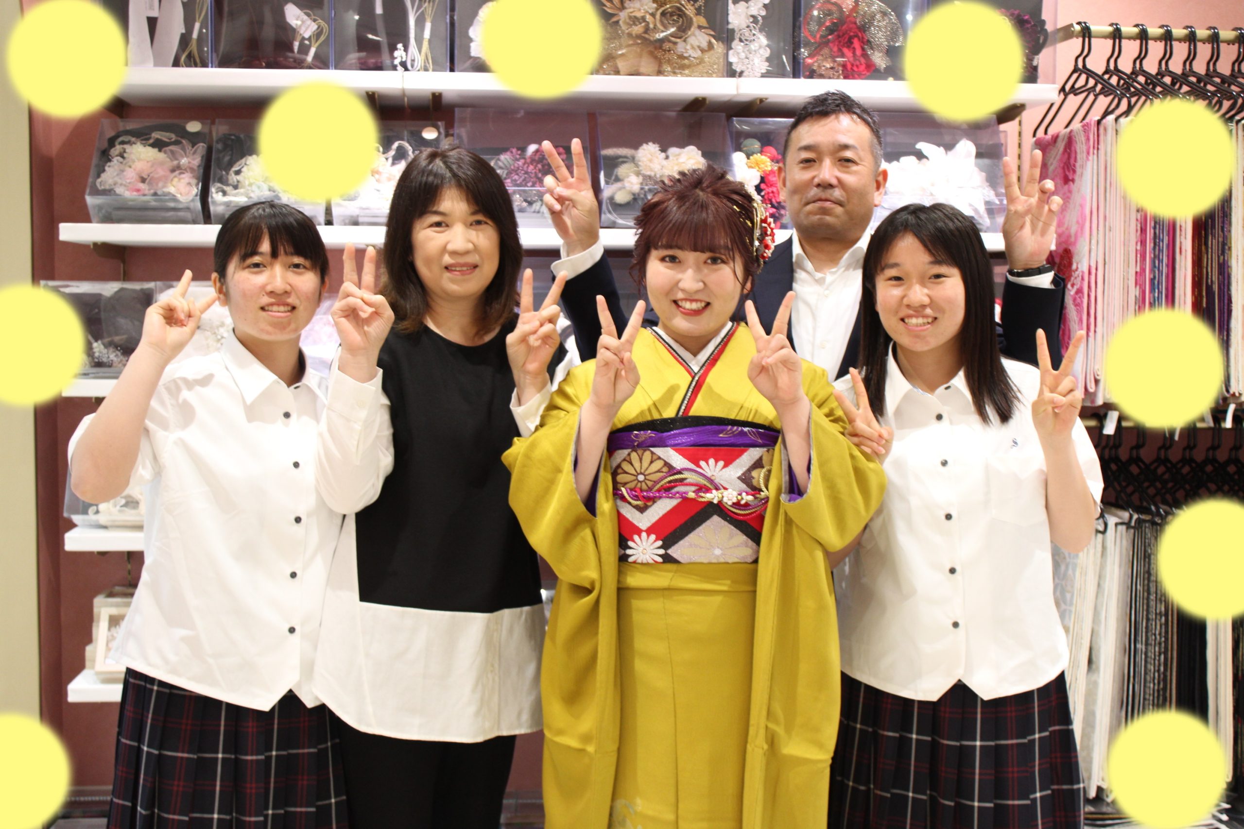TAKAZEN姫路店　姫路市　成人式　卒業式　袴　振袖　イマドキ振袖　香音　