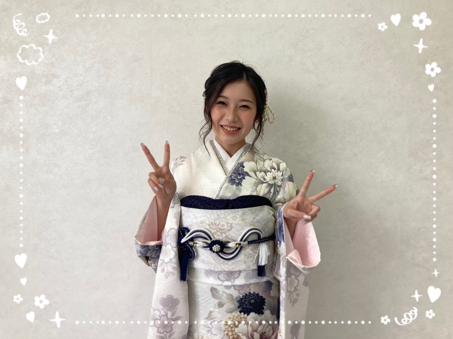 振袖レンタル　奈良　橿原　かわいい　おしゃれ　かわいい　かっこいい　くすみ　イマドキ　