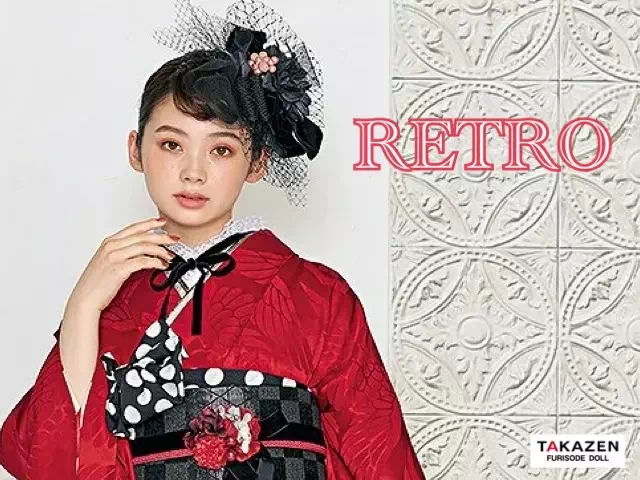 【TAKAZEN姫路店】♡8日　誰とも被らないオリジナルコーデが出来る赤無地のお振袖のご紹介♡