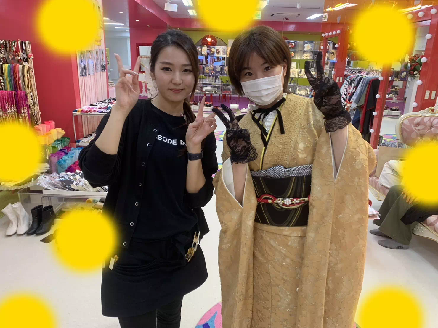 振袖 レンタル 前撮り撮影会 玉城ティナ ヴィンテージ かっこいい オシャレ モダン 安い イマドキ 神戸 三宮 明石 淡路 からし レース