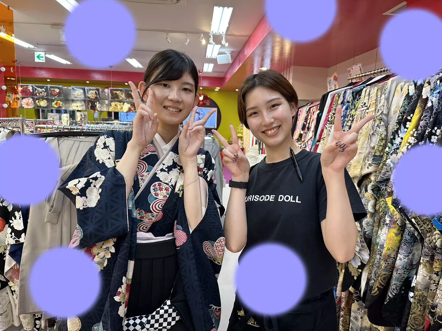 TAKAZEN神戸三宮店　前撮り撮影会　卒業式　袴　古典　イマドキ　カワイイ　コディネート