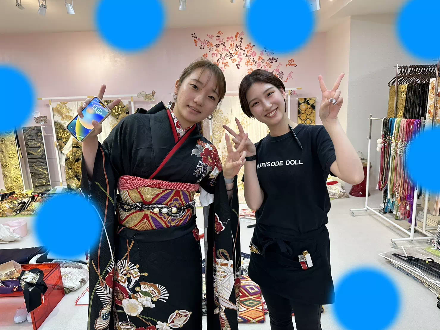 前撮り撮影会 振袖 レンタル 三宮 神戸 西宮 明石 かわいい イマドキ オシャレ ペット可