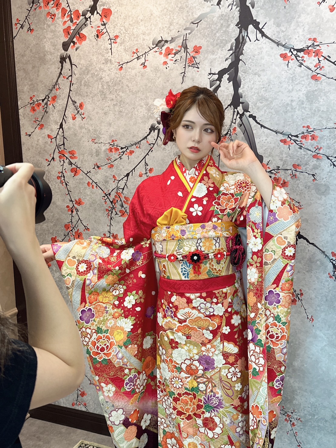 成人式　レンタル　振袖　可愛い　今どき　古典　店長　FURISODE DOLL