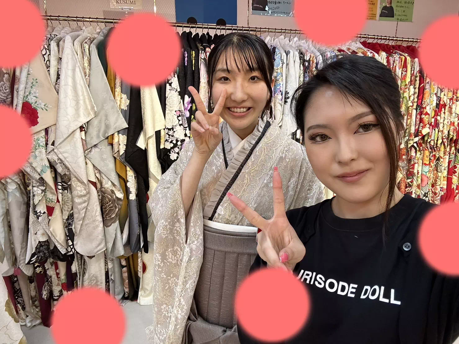 TAKAZEN神戸店　卒業式　袴レンタル　おすすめ　カワイイ　イマドキ　レース　前撮り撮影会