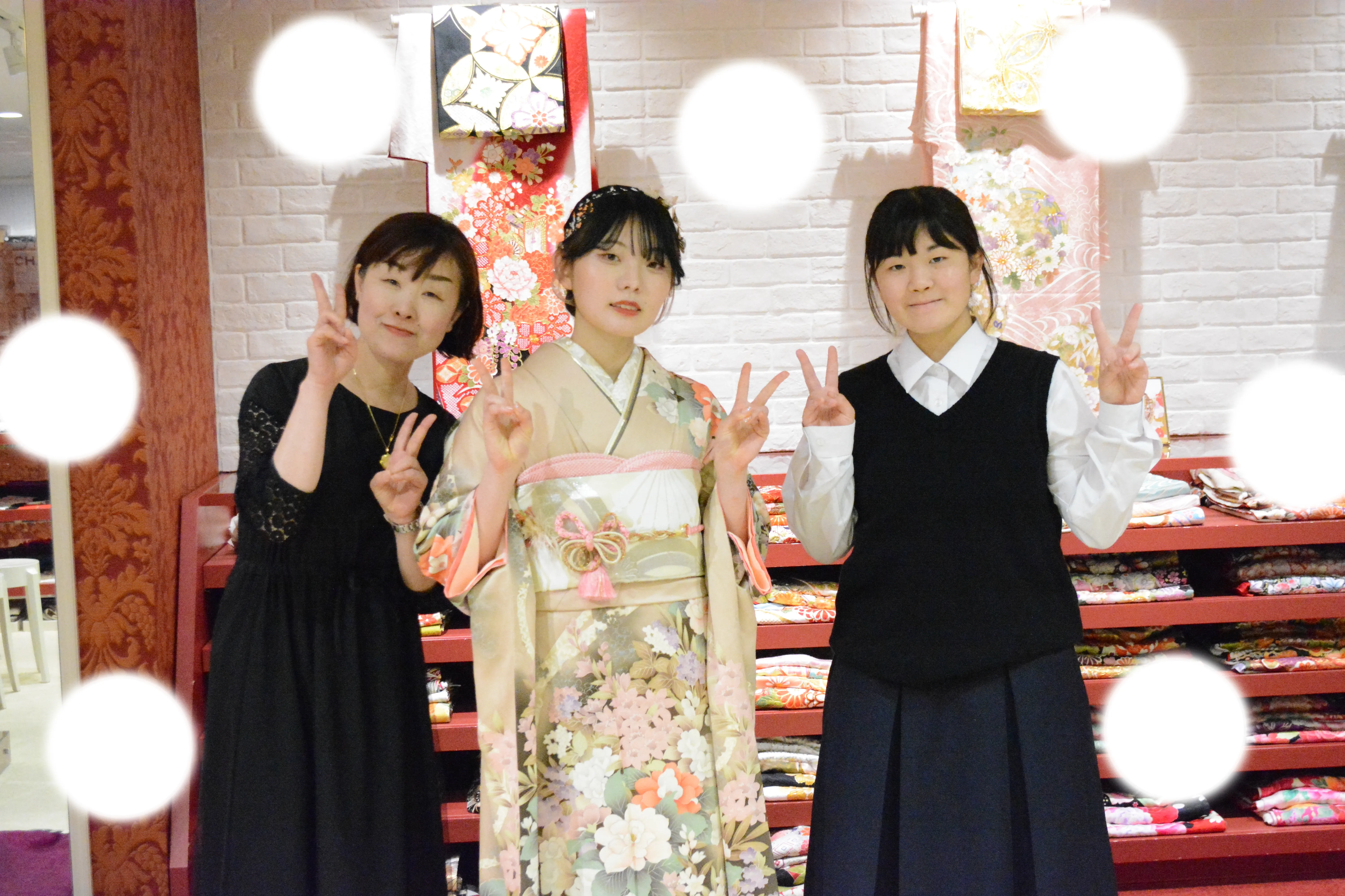 ママ振り　前撮り　スタジオ　オシャレ