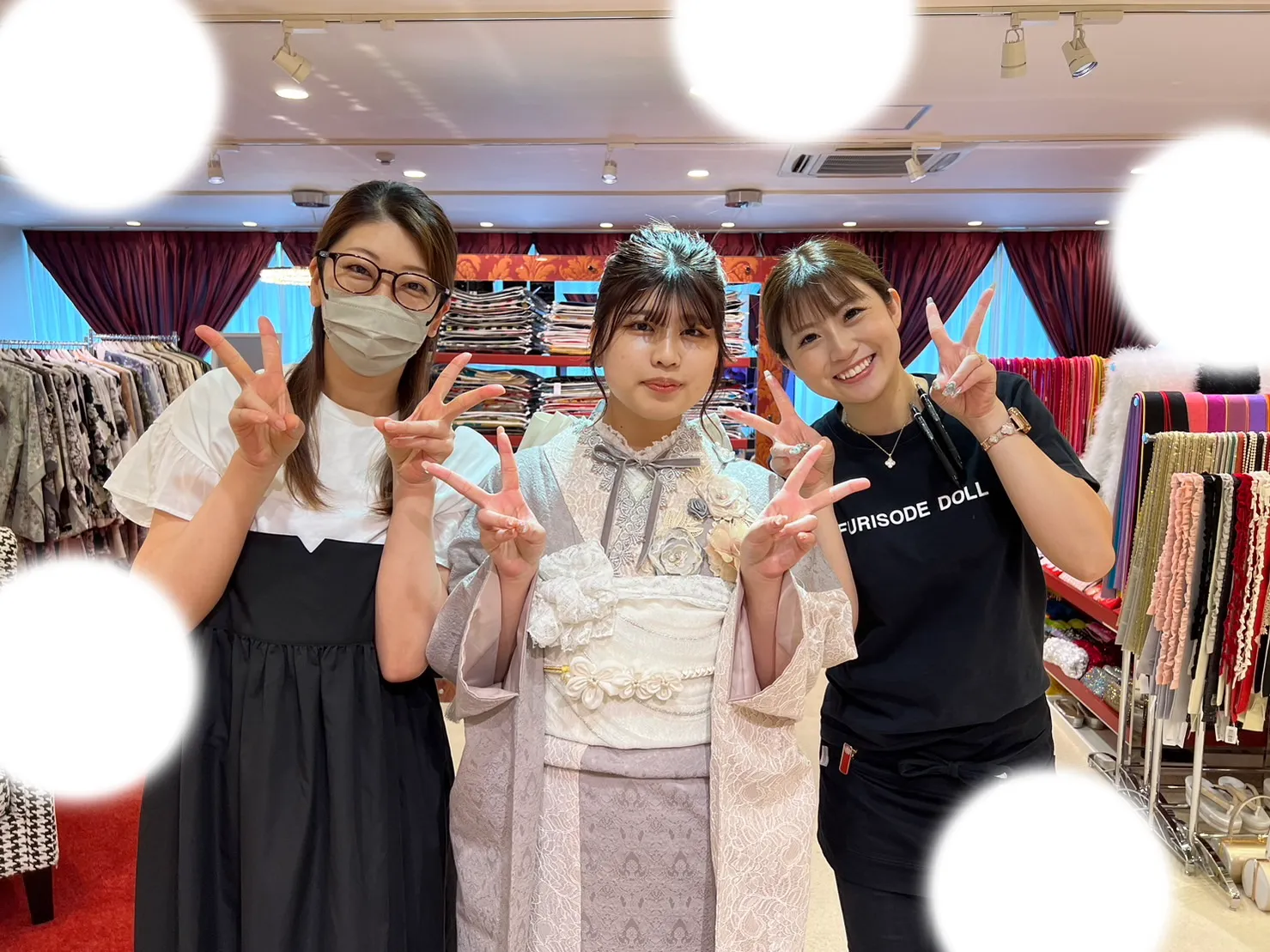 【TAKAZEN大阪梅田本店】♡26日フリルがとってもかわいいキラキラお振袖姫ちゃん♡