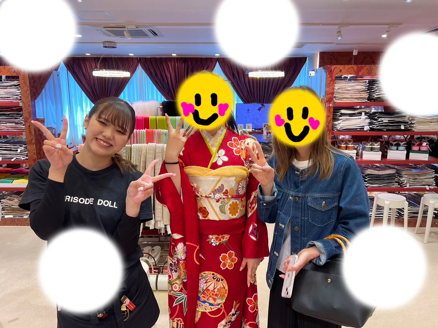 振袖レンタル　古典　かわいい