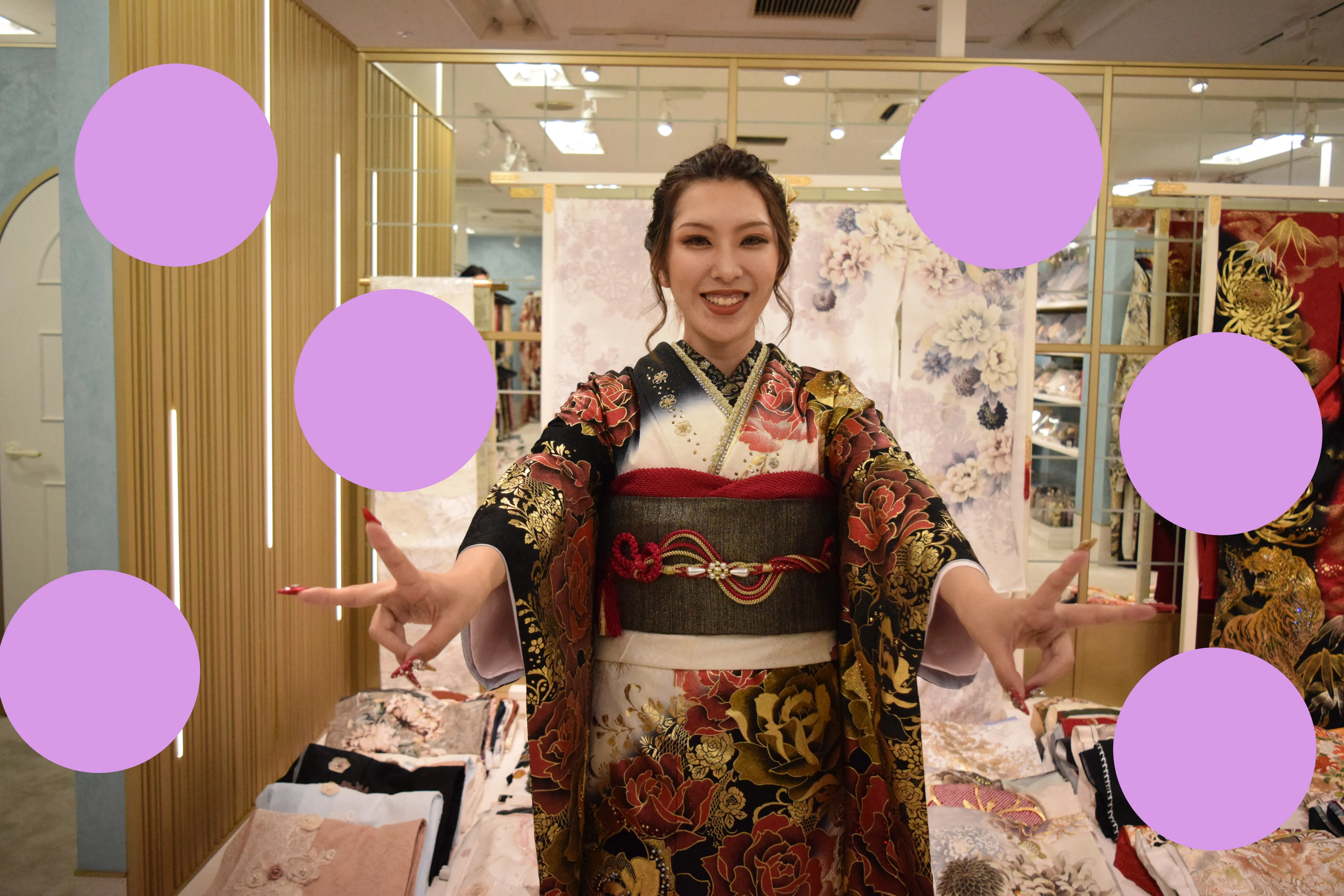 前撮り　振袖　撮影会　モード　かっこいい