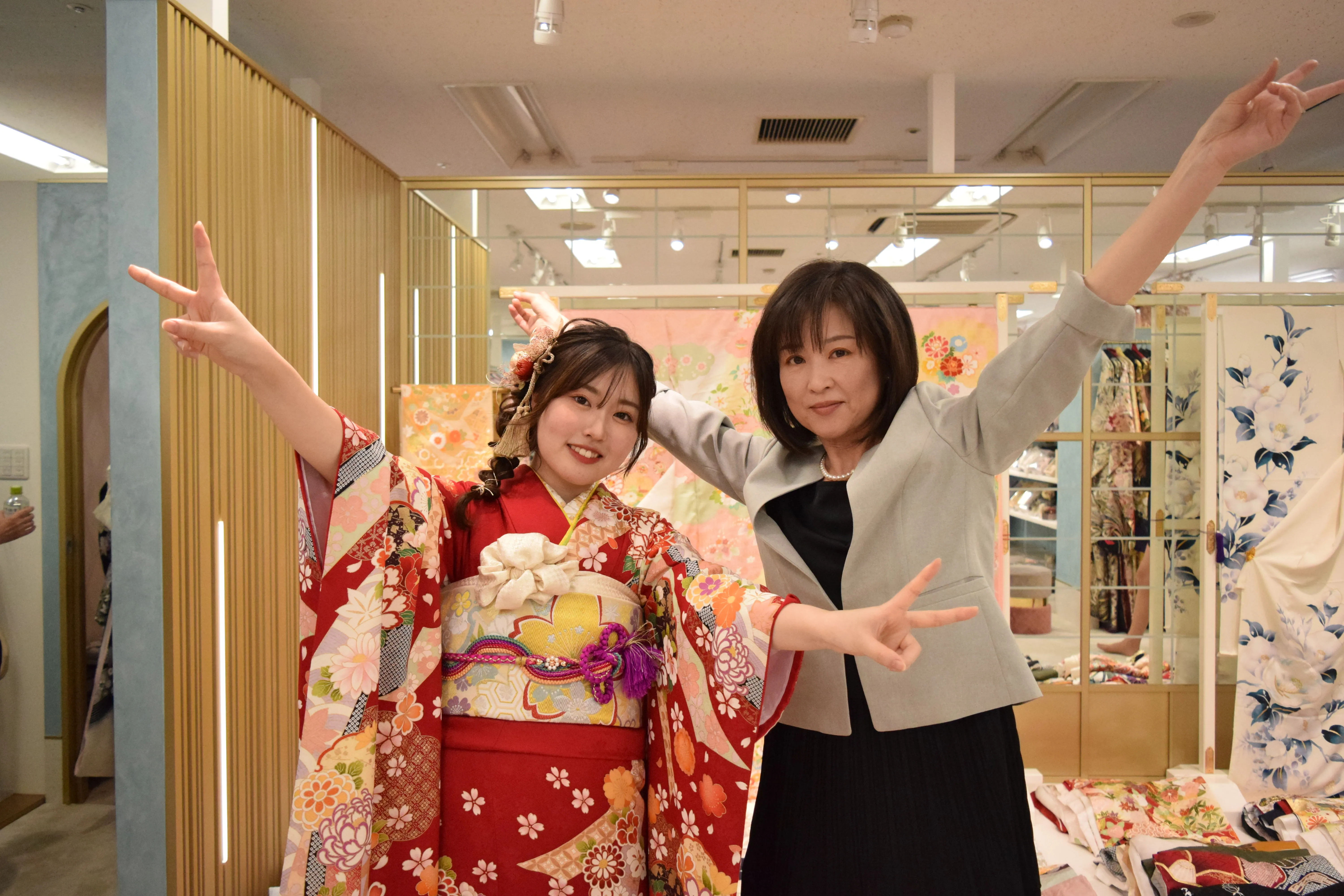 成人式　前撮り　なんば