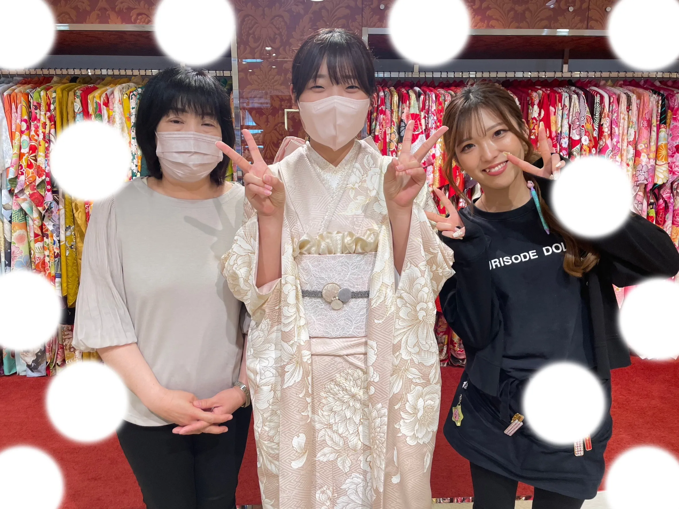 振袖レンタル　くすみ　成人式