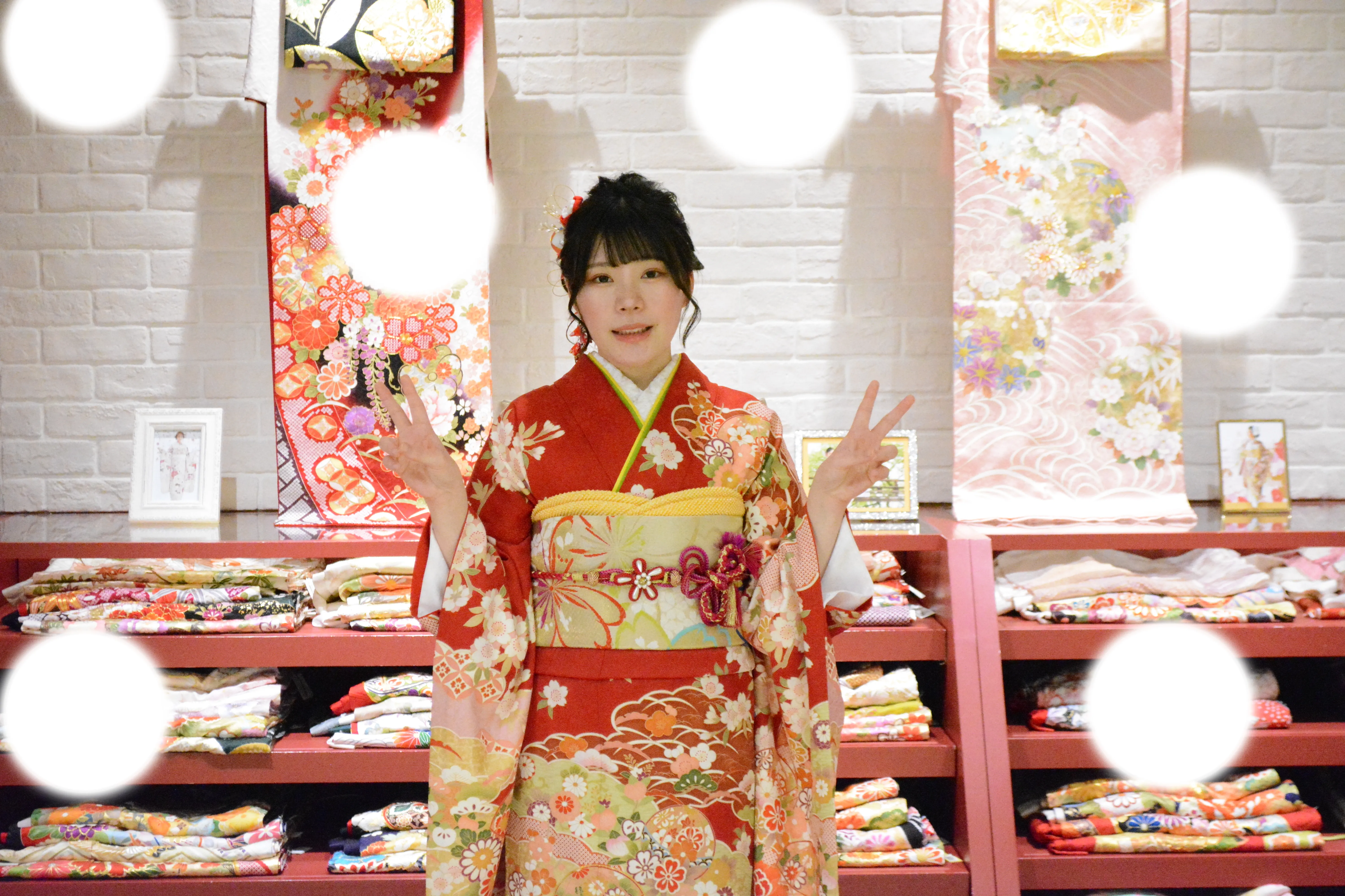 振袖　成人式　TAKAZEN