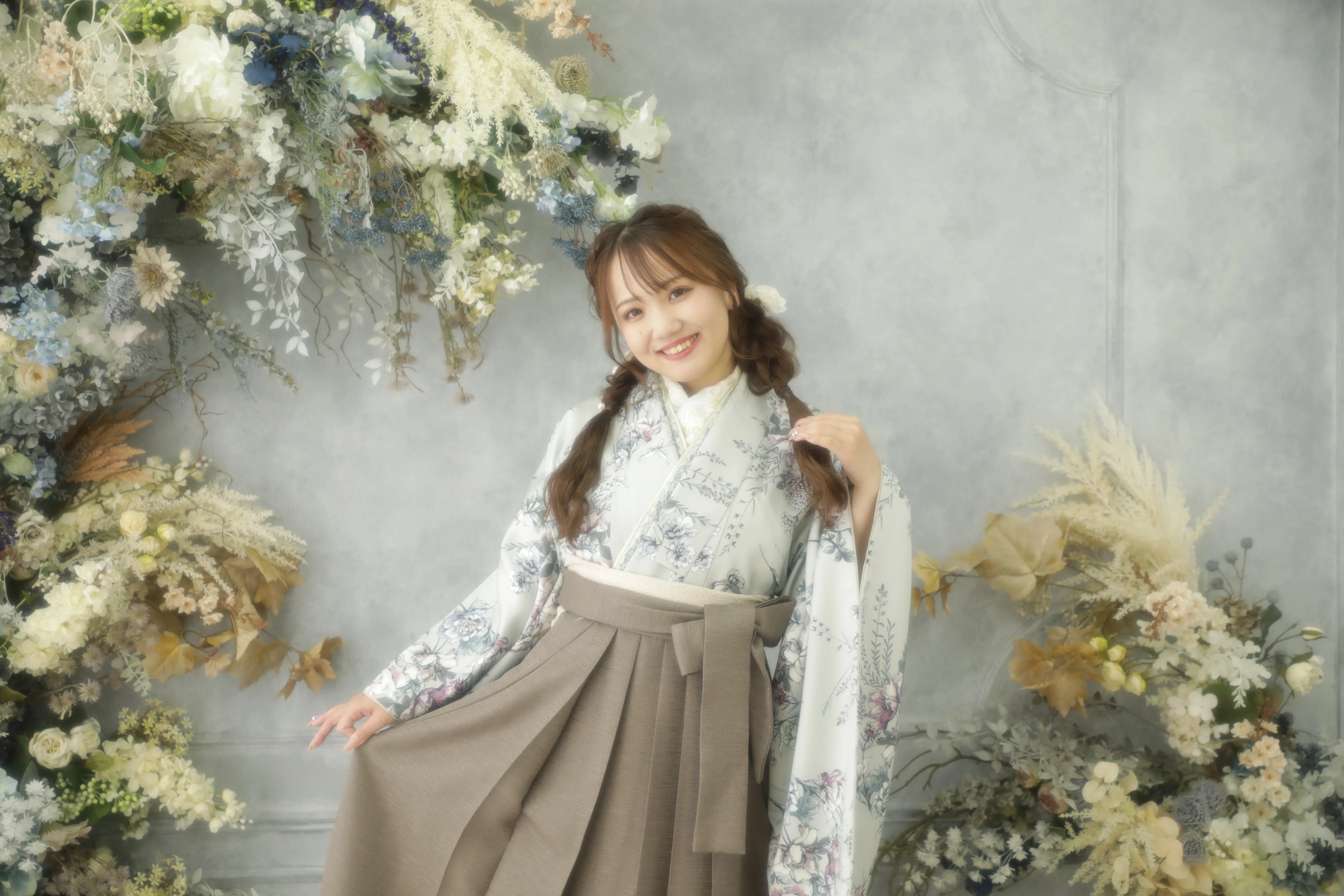 卒業式　袴　かわいい