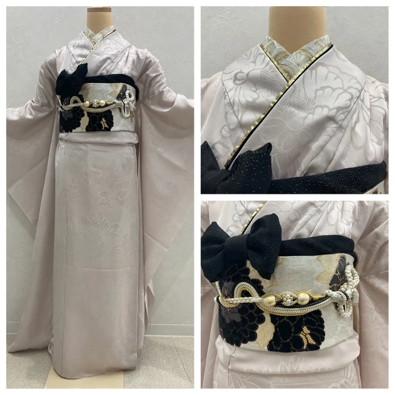 【TAKAZEN橿原店】23日♡2024年に成人を迎えられる姫ちゃんも間に合う！TAKAZEN橿原店らむおすすめ！シンプル無地の大人可愛いガーリーお振袖コーディネート♡