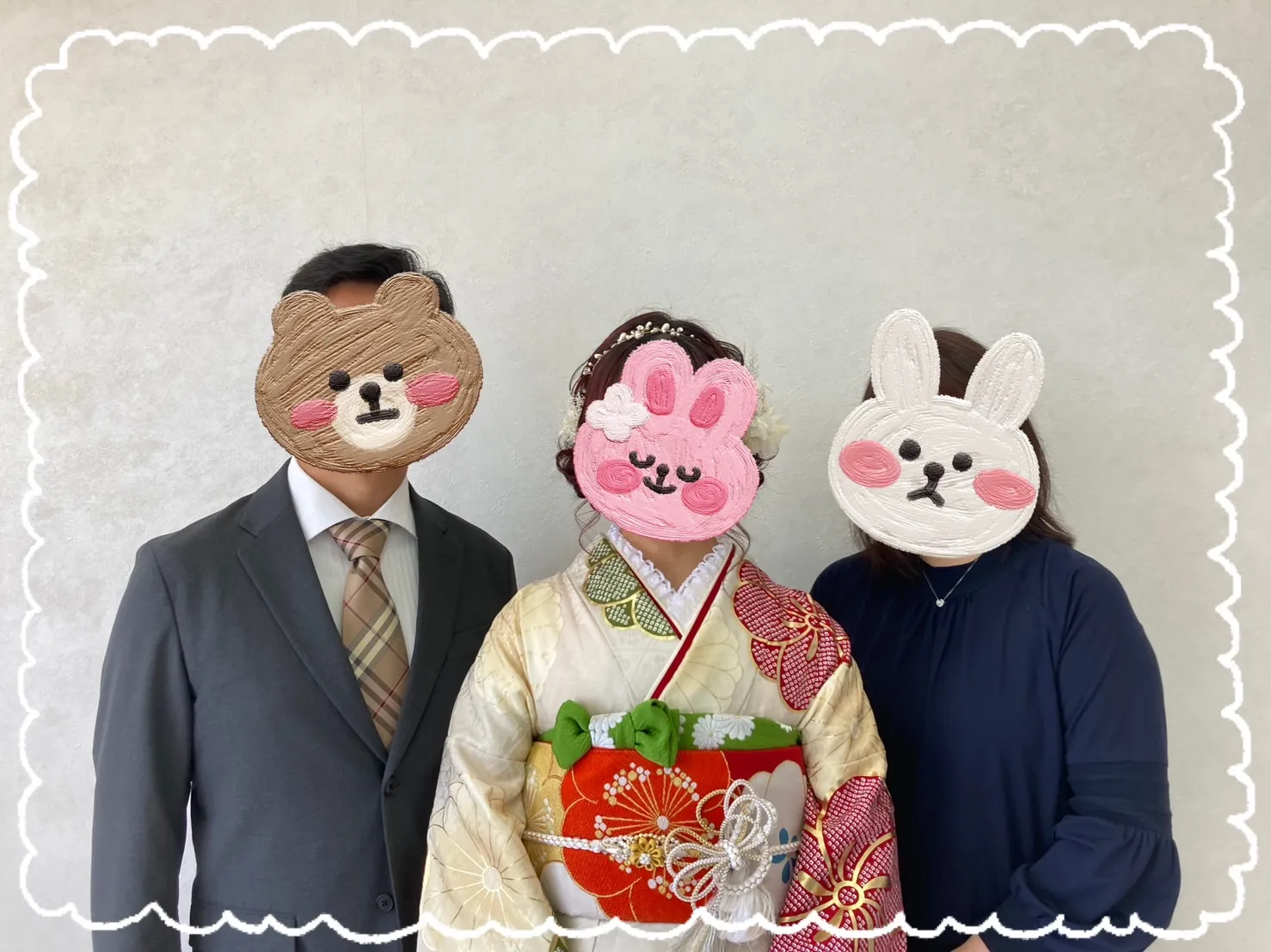 振袖レンタル　奈良　橿原　古典　白　大柄　かわいい　おしゃれ　イマドキ