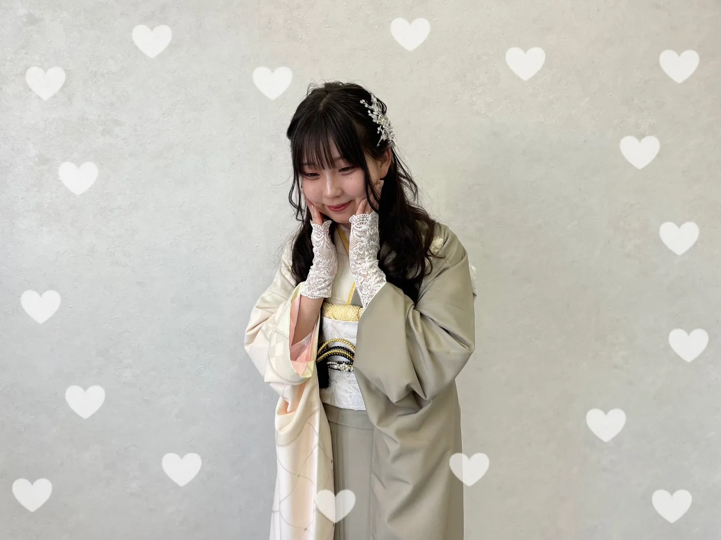 振袖レンタル　奈良　橿原　かわいい　おしゃれ　個性派　かわいい　くすみ　イマドキ　