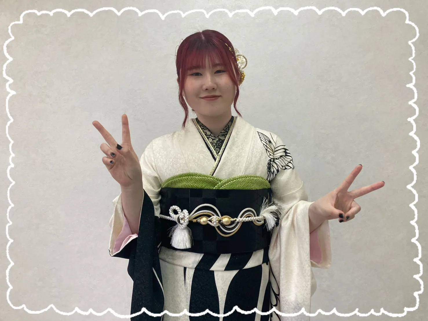 振袖レンタル　奈良　橿原　かわいい　おしゃれ　個性派　かわいい　かっこいい　くすみ　イマドキ　