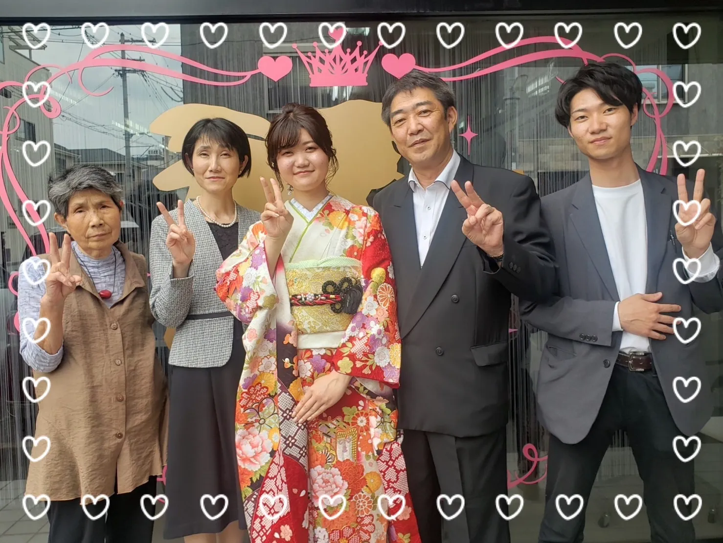 振袖　前撮り撮影会　レンタル　奈良　かわいい　オシャレ　イマドキ　古典　赤