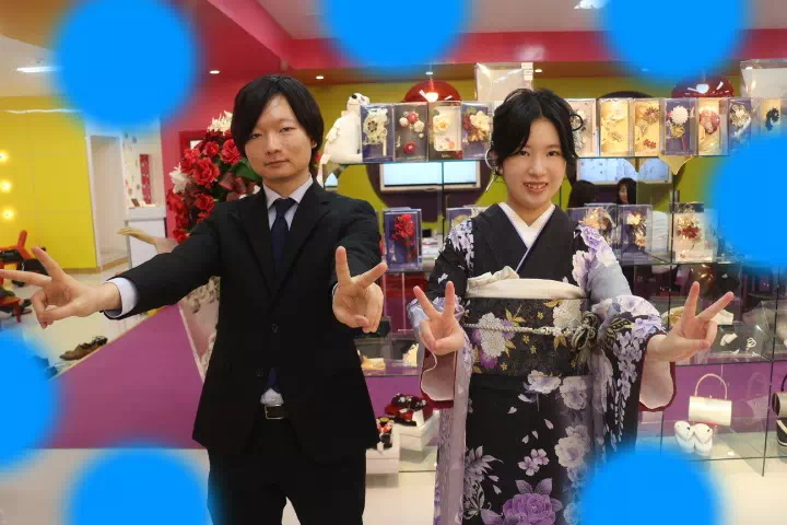 前撮り撮影会　振袖　レンタル　三宮　神戸　西宮　明石　かわいい　イマドキ　オシャレ　ペット可