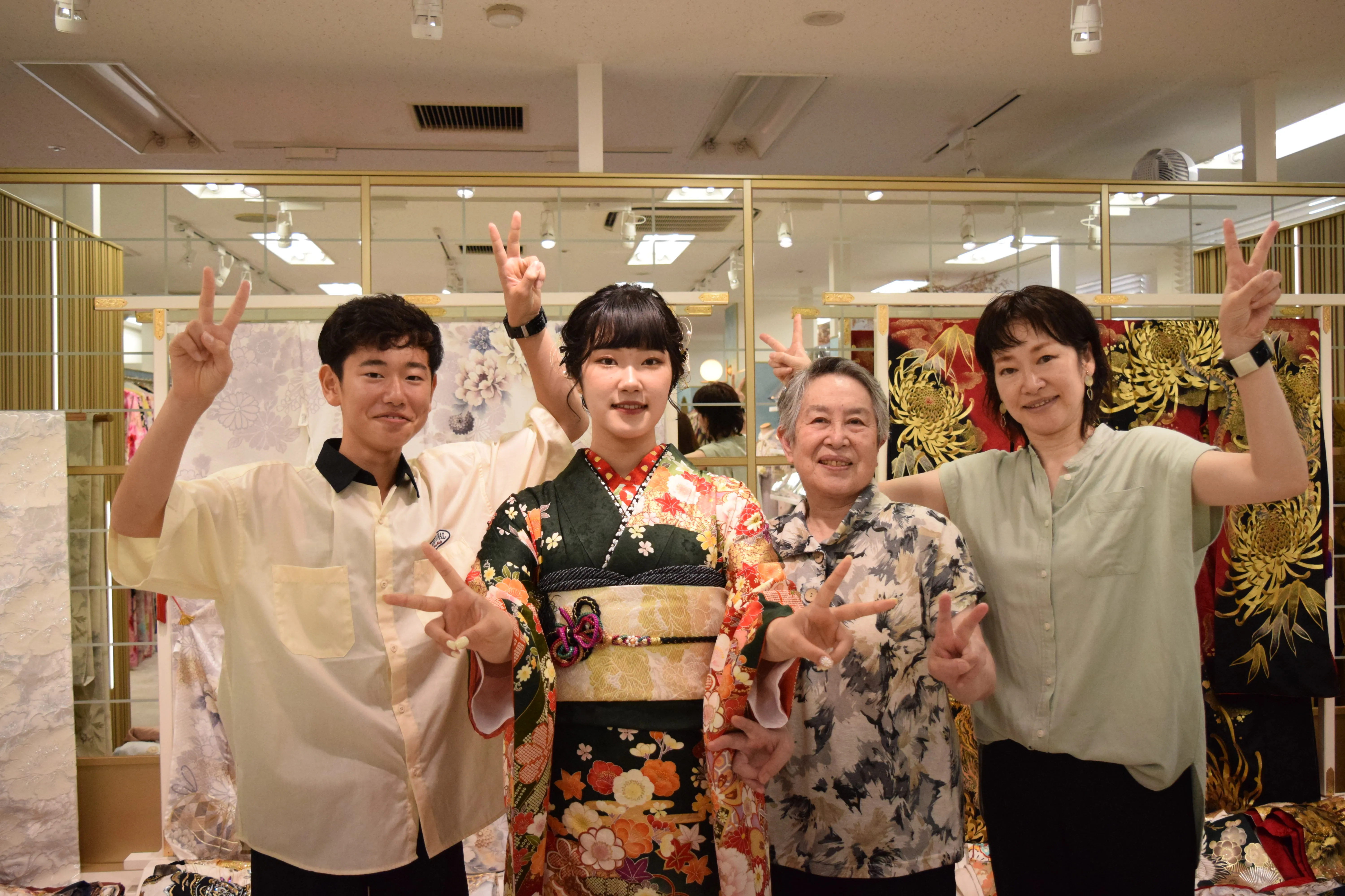 前撮り　振袖　撮影会　古典　大阪　なんば　心斎橋