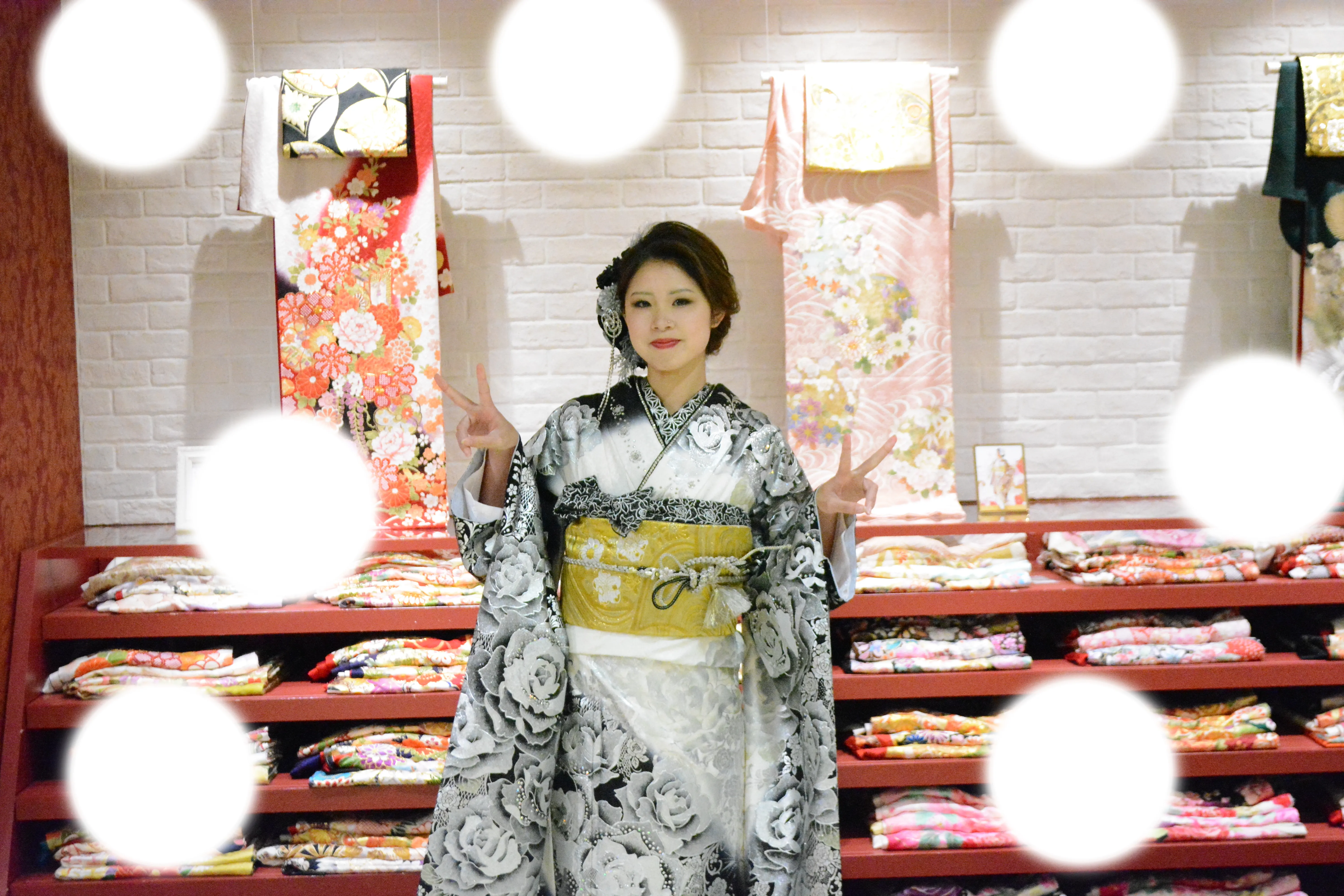 振袖　成人式　TAKAZEN
