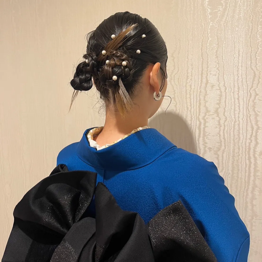 振袖　成人式　TAKAZEN　ヘアアレンジ