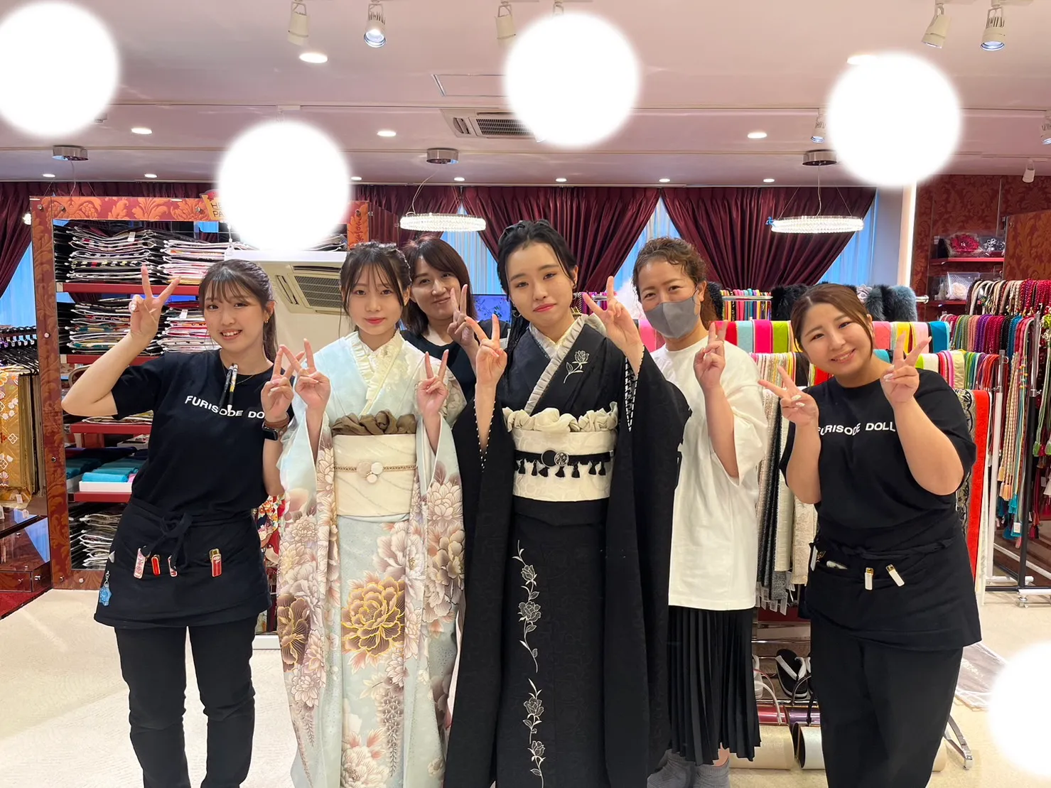 袴レンタル　白袴　ブラウン　