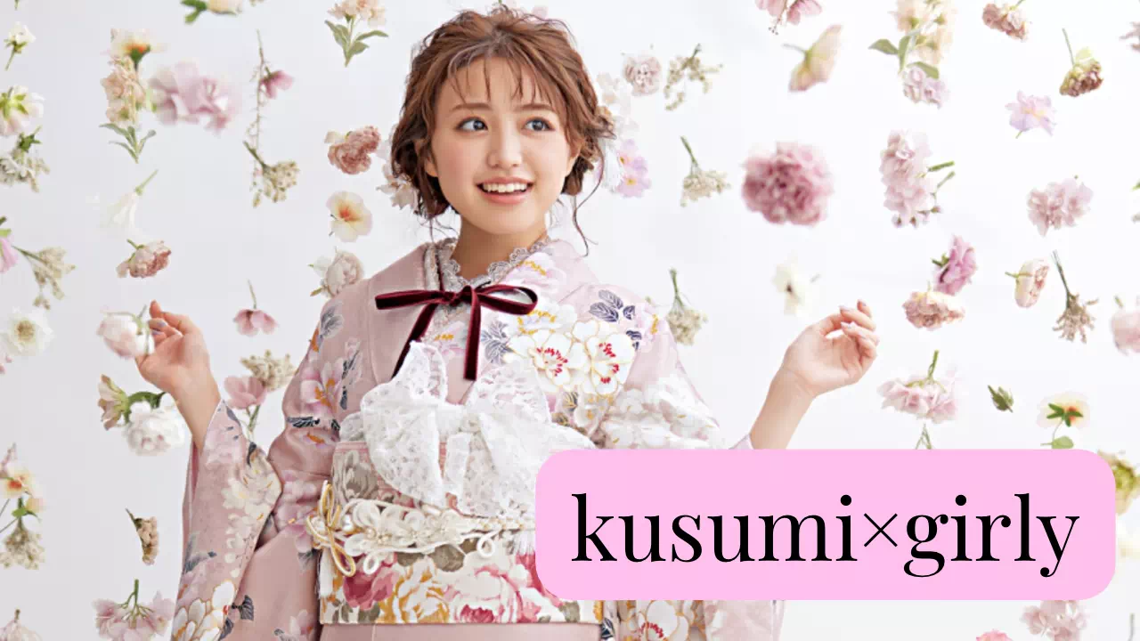 【TAKAZEN姫路店】♡８日　大人気！！ピンク×白のガーリーなくすみカラーのお振袖のご紹介♡