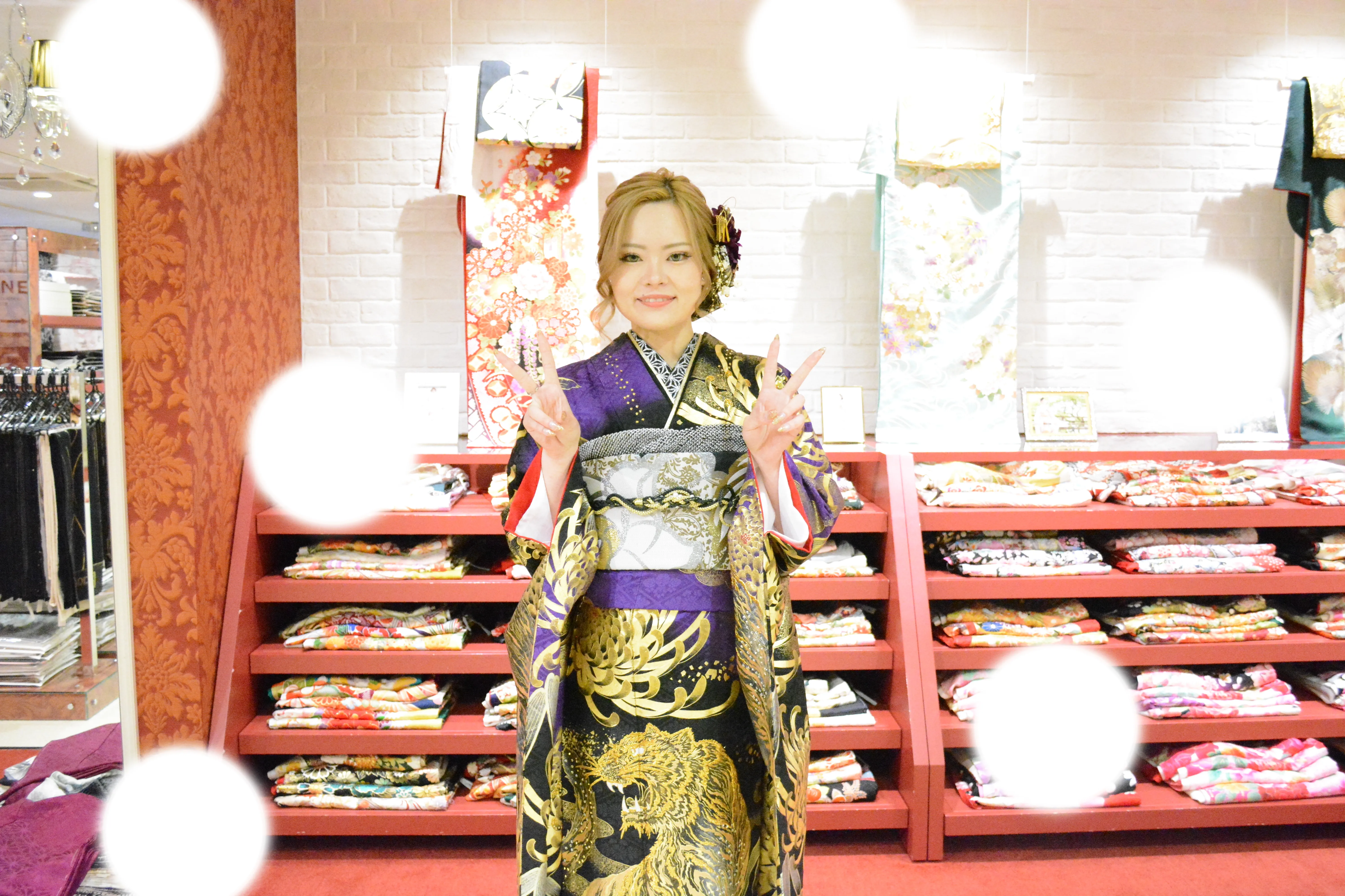 振袖　成人式　TAKAZEN
