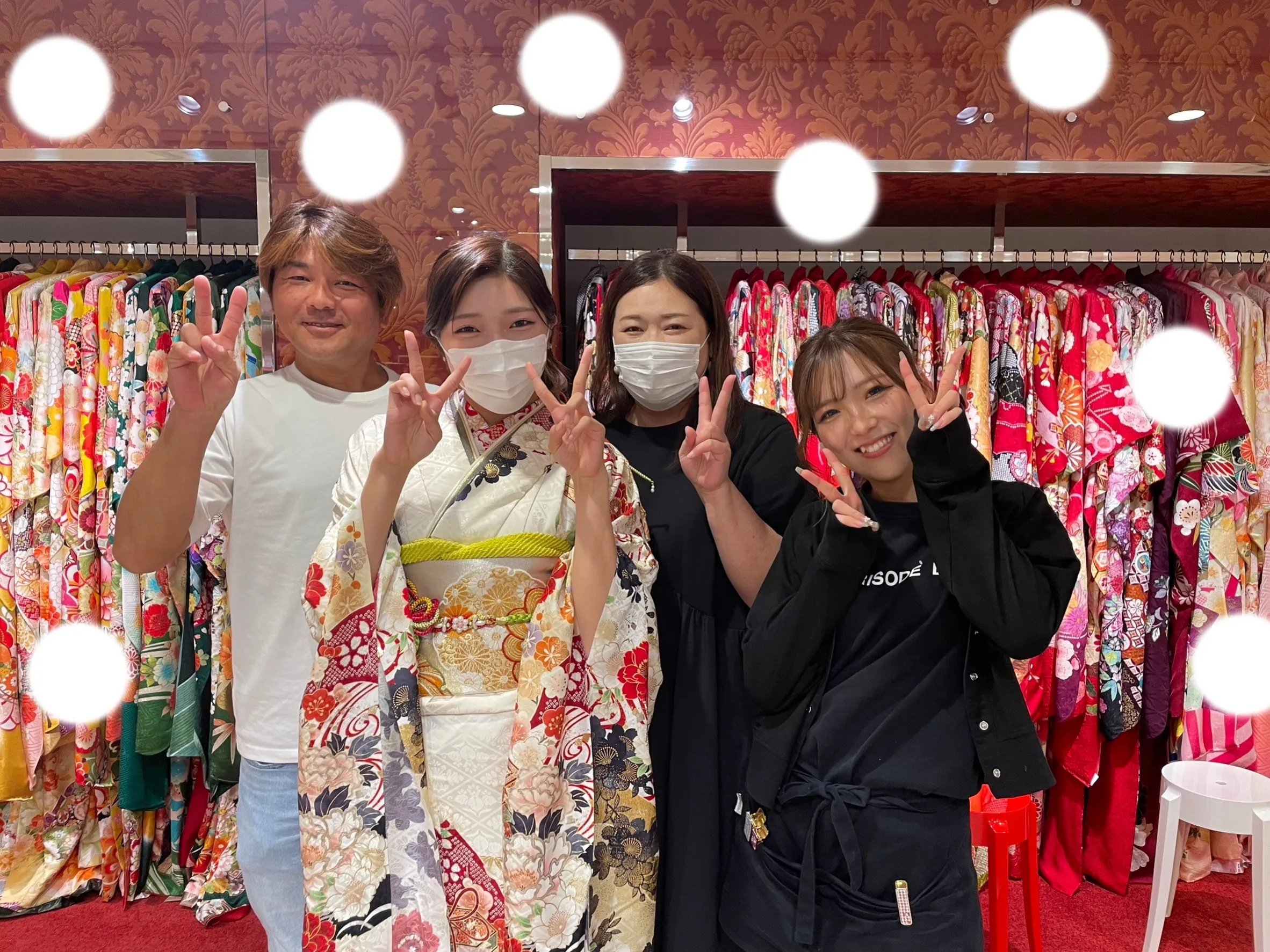 振袖　成人式　TAKAZEN