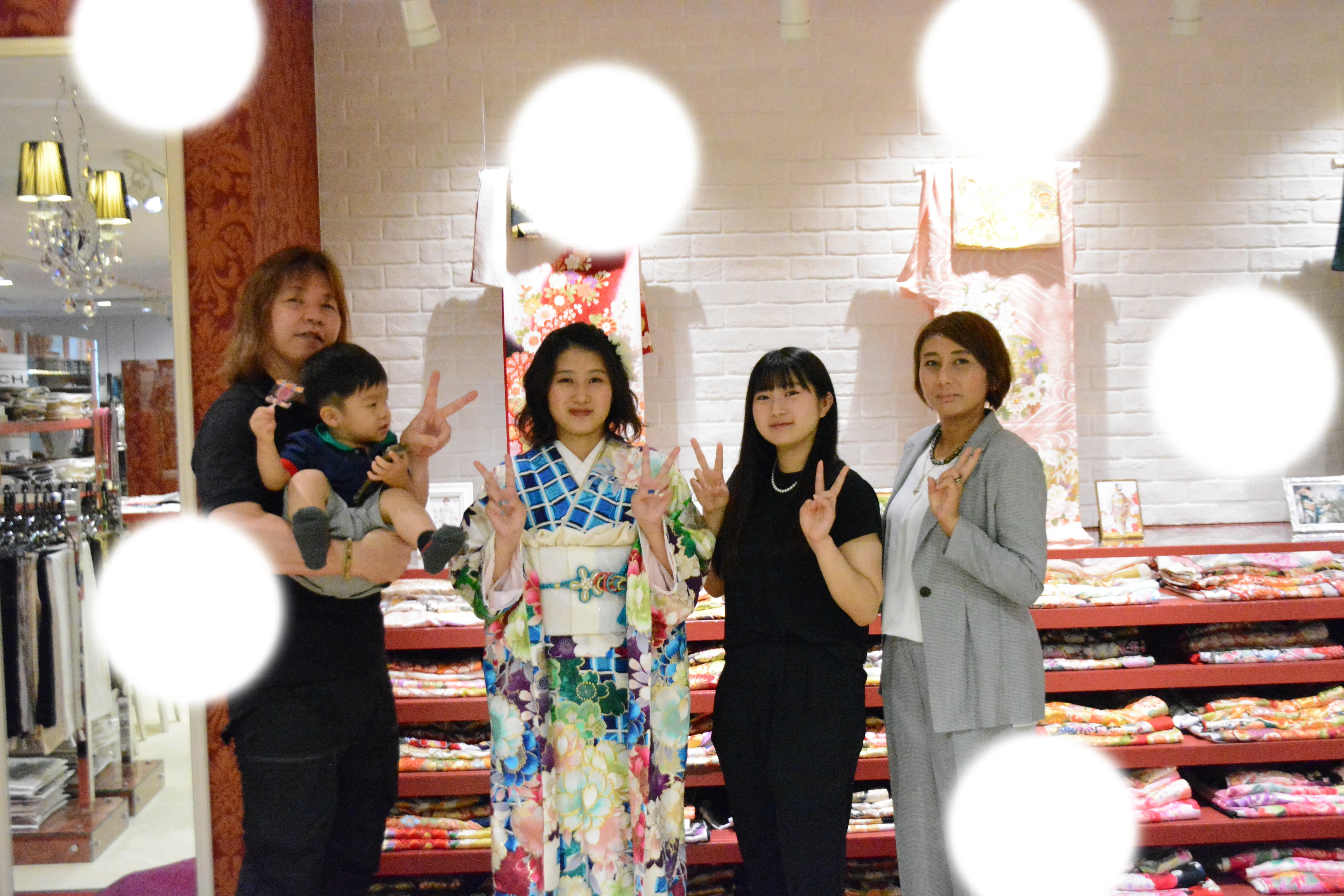 振袖　成人式　TAKAZEN