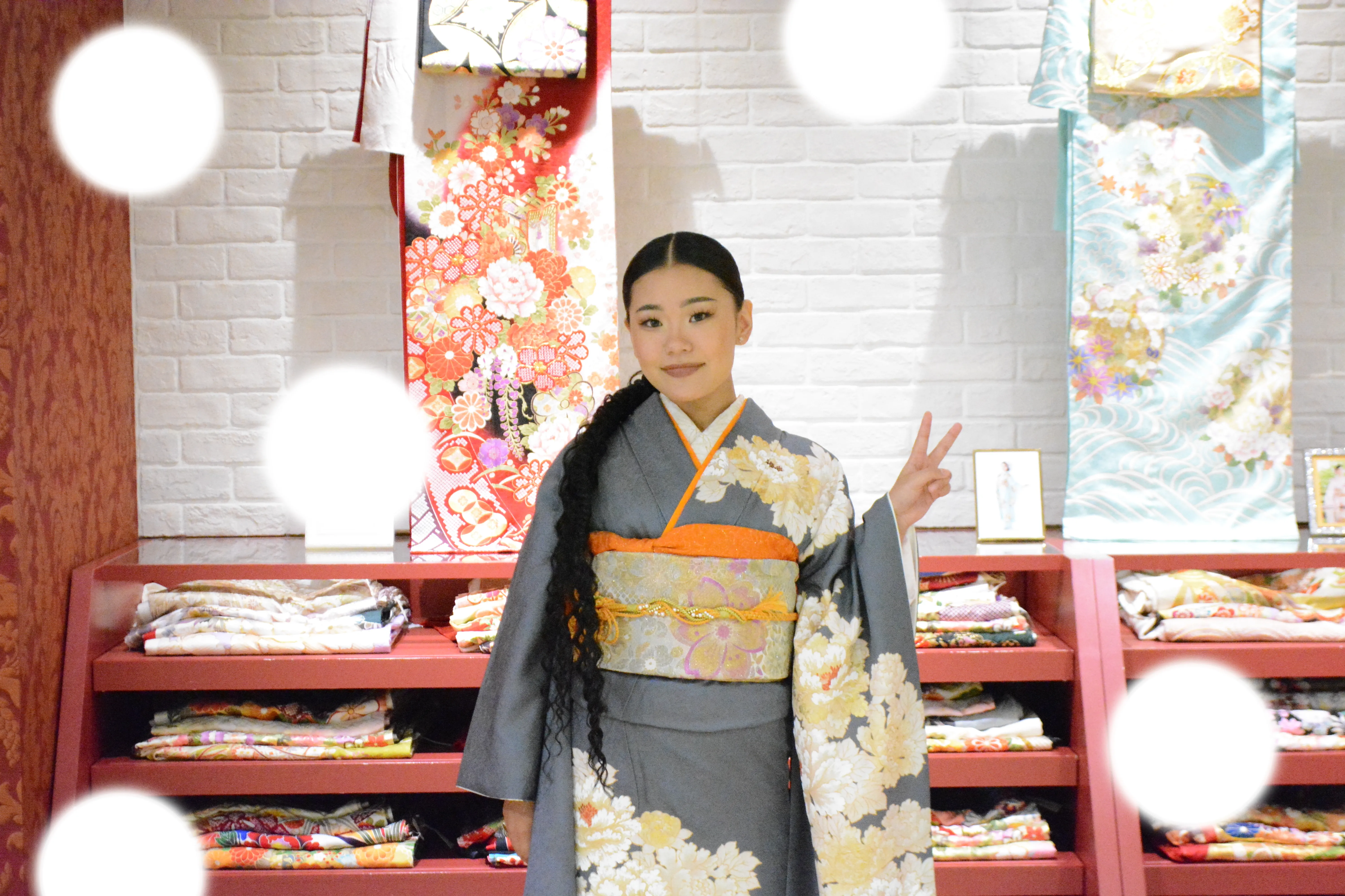 振袖　成人式　TAKAZEN