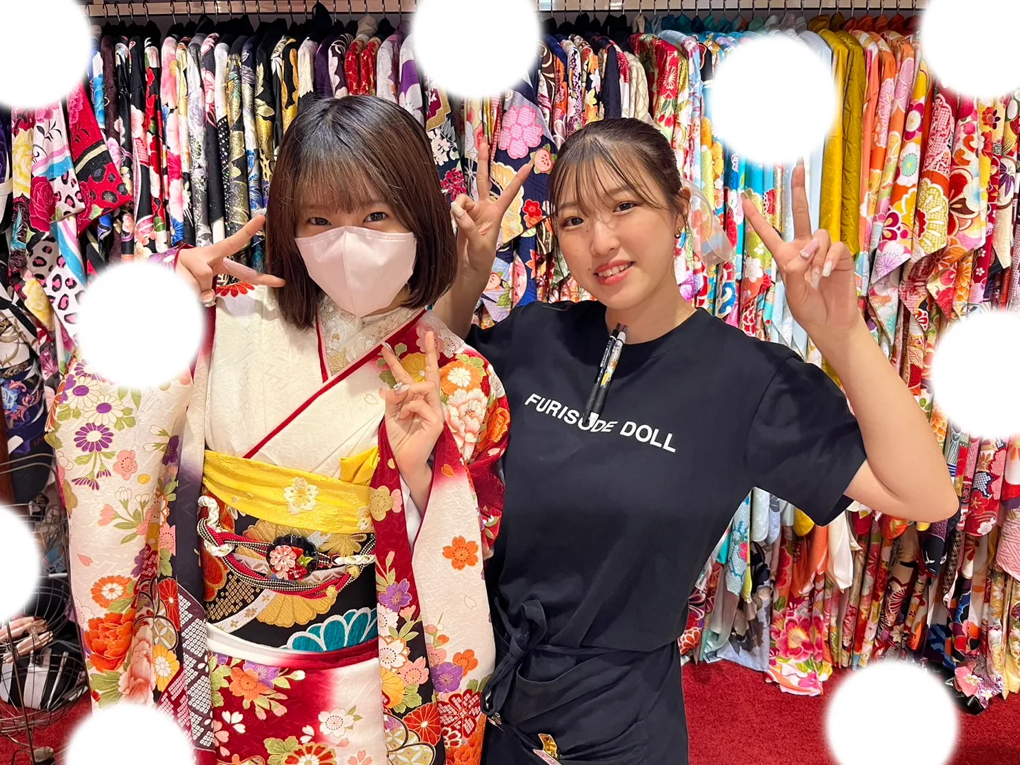 振袖　成人式　TAKAZEN
