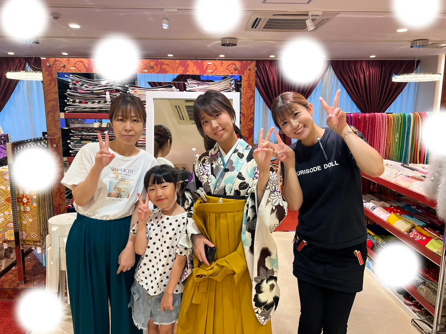 卒業式　袴　袴レンタル