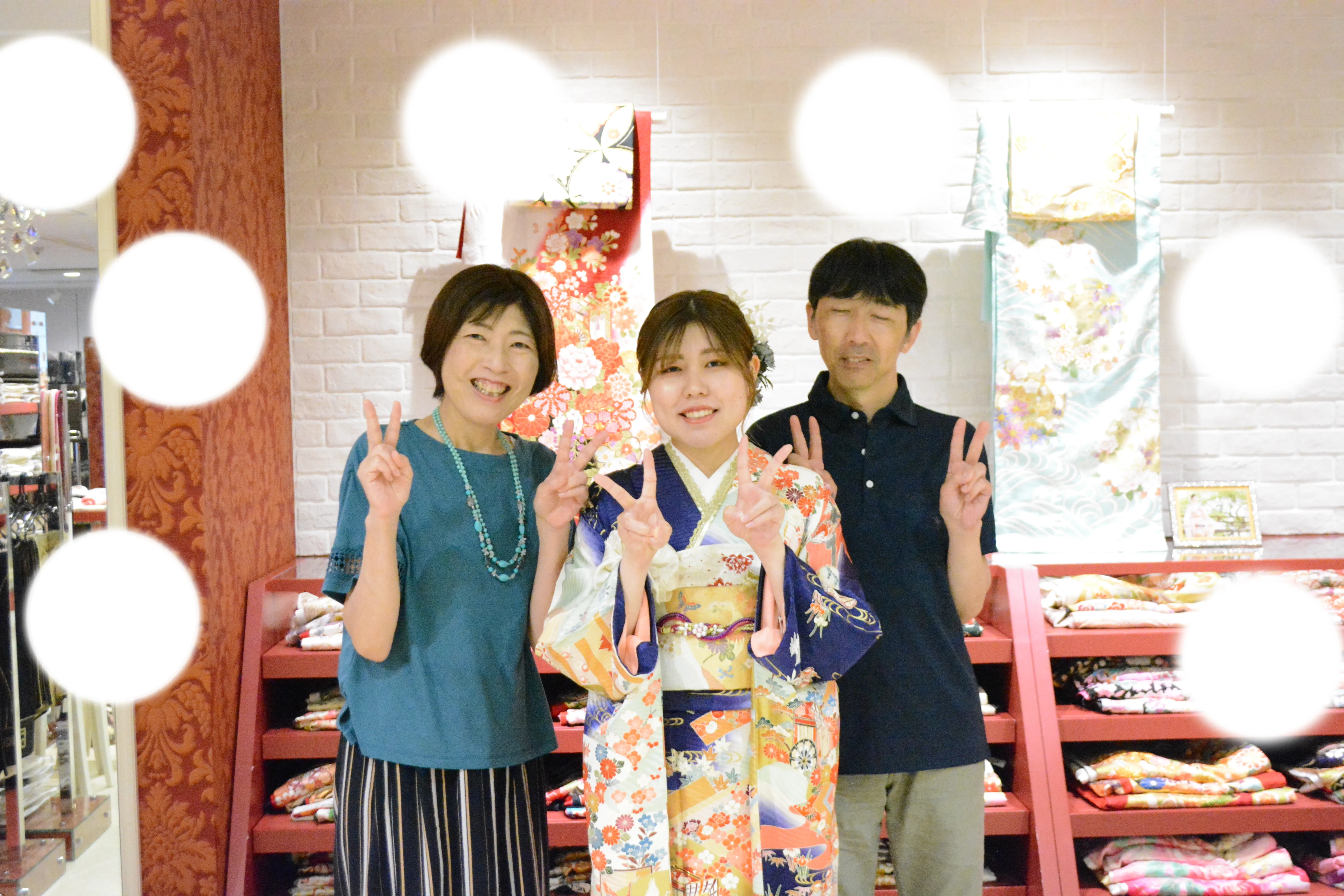 振袖　成人式　TAKAZEN