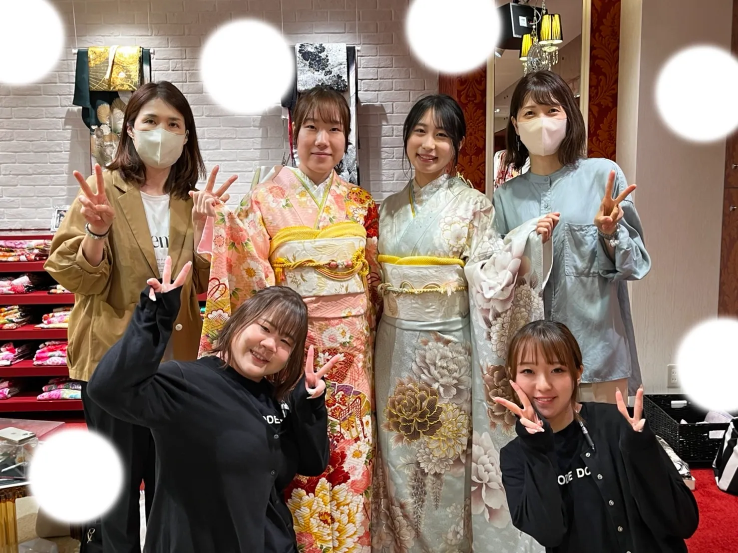 【TAKAZEN大阪梅田本店】♡2日　くすみカラー＆王道古典  おしゃれでかわいいお振袖姫ちゃん♡