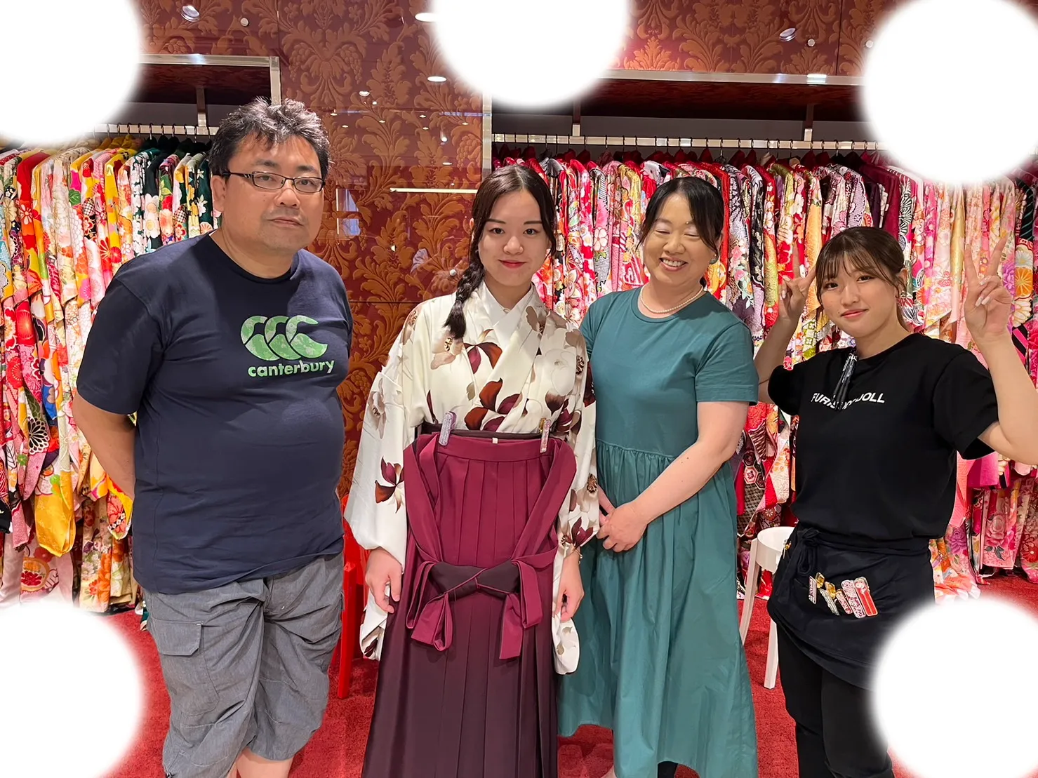 【TAKAZEN大阪梅田本店】♡17日♡　イマドキおしゃれな袴姫ちゃん♡