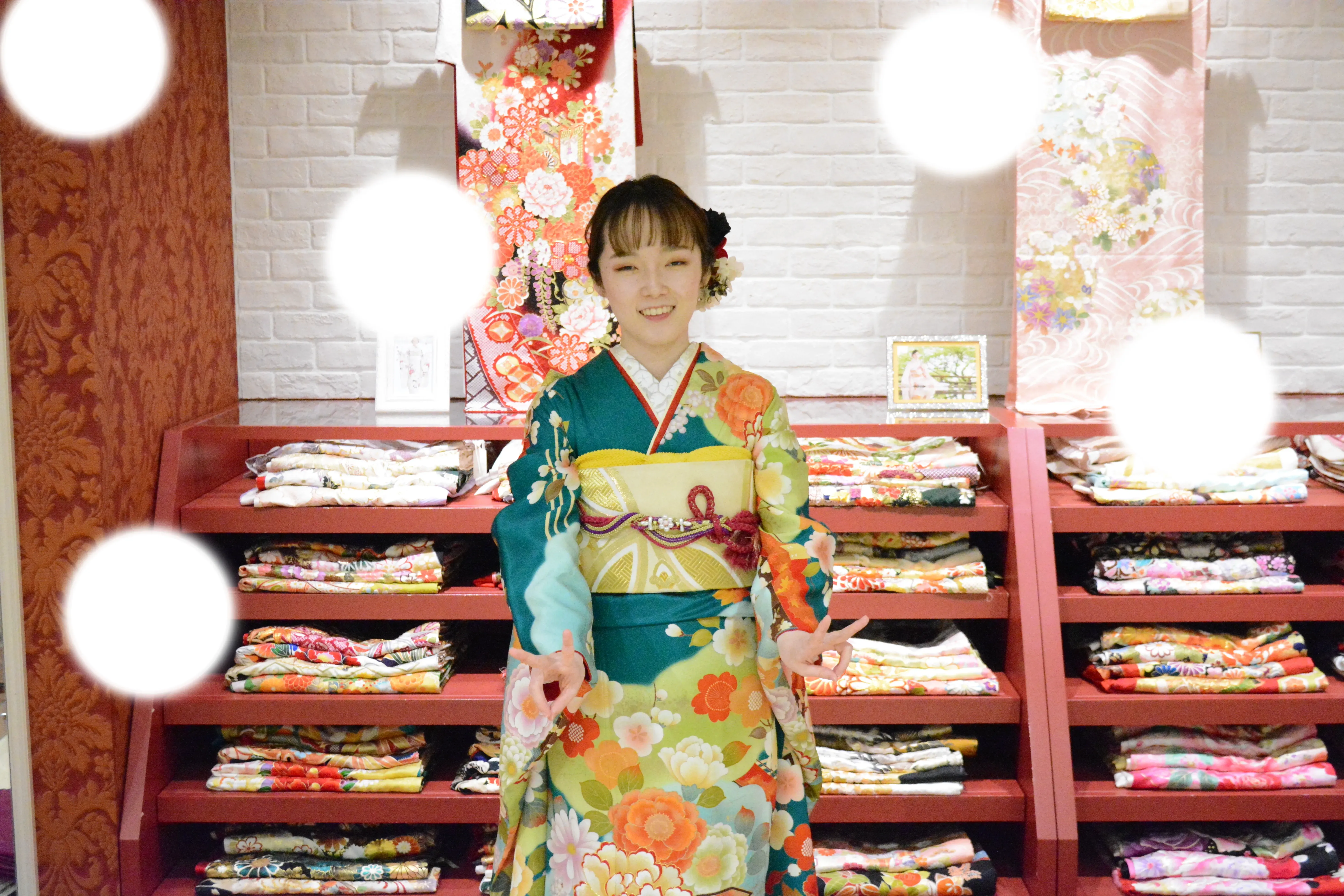 振袖　成人式　TAKAZEN