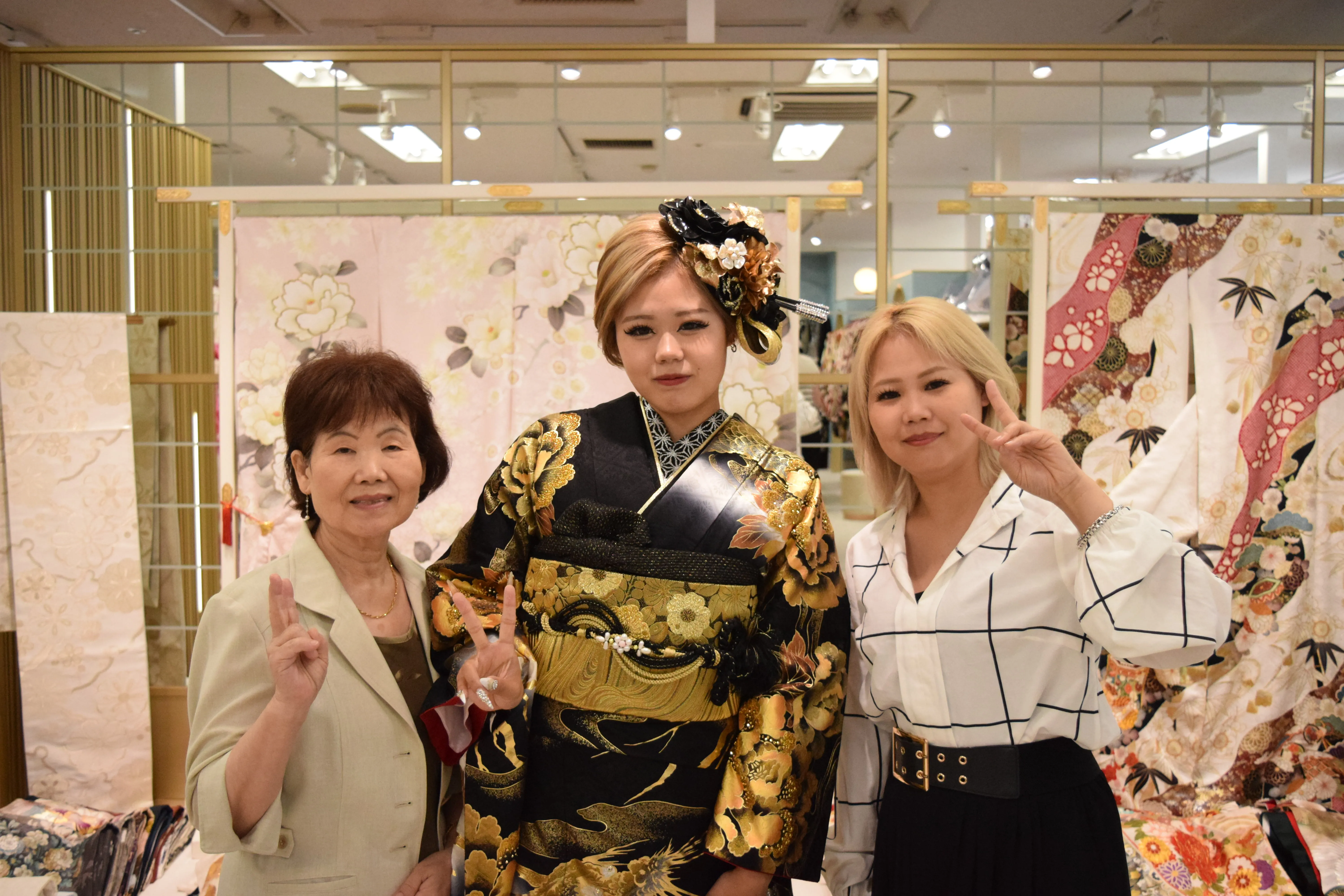 前撮り　振袖　撮影会　モード