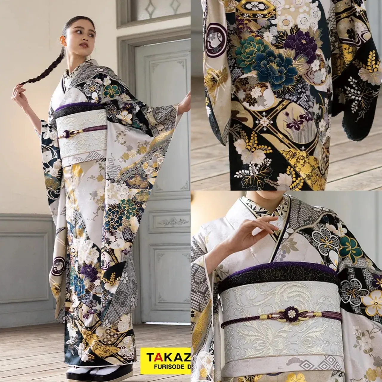 振袖レンタル　奈良　橿原　かわいい　おしゃれ　個性派　かわいい　かっこいい　くすみ　イマドキ　